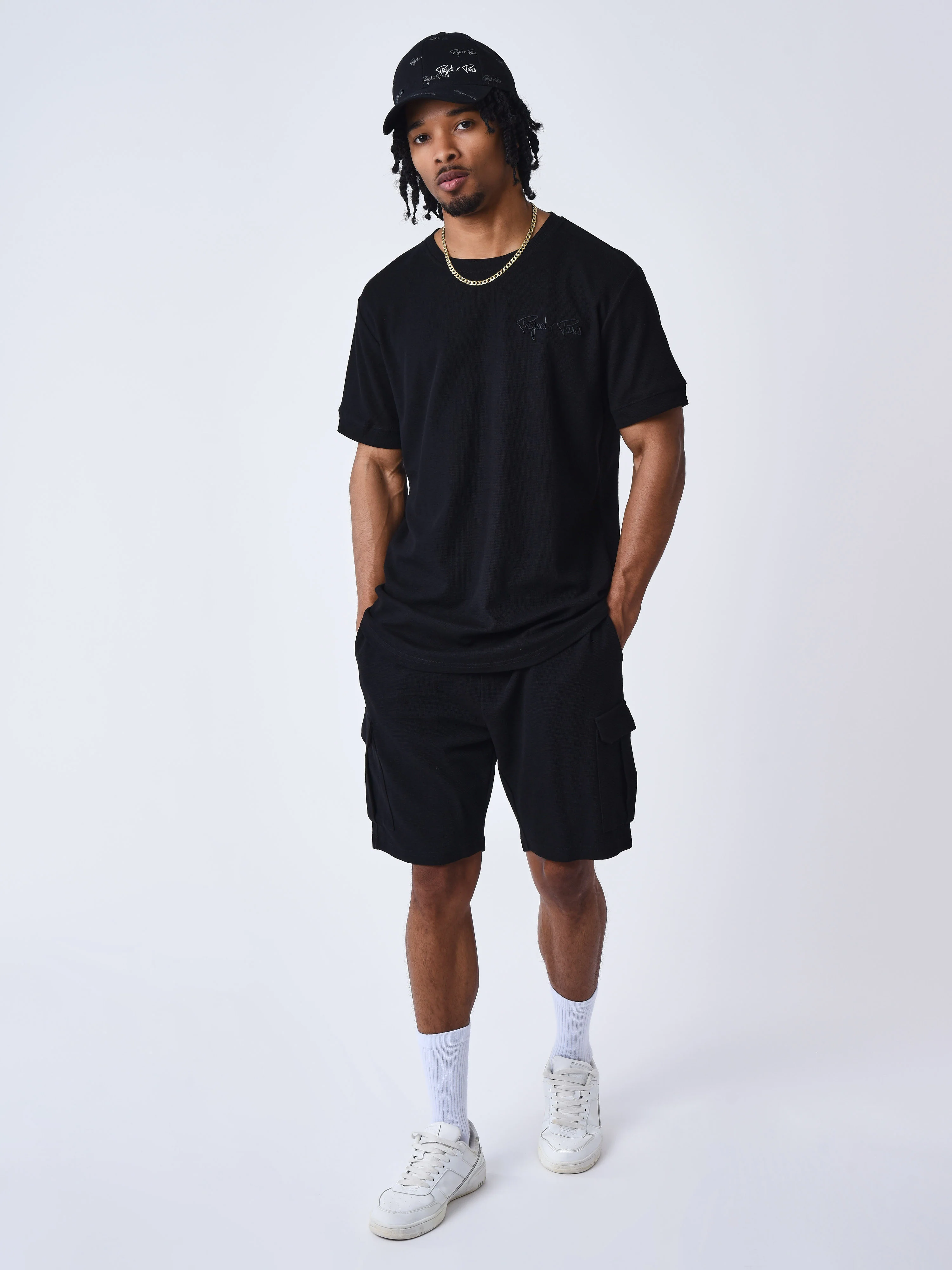 Short classique texturé