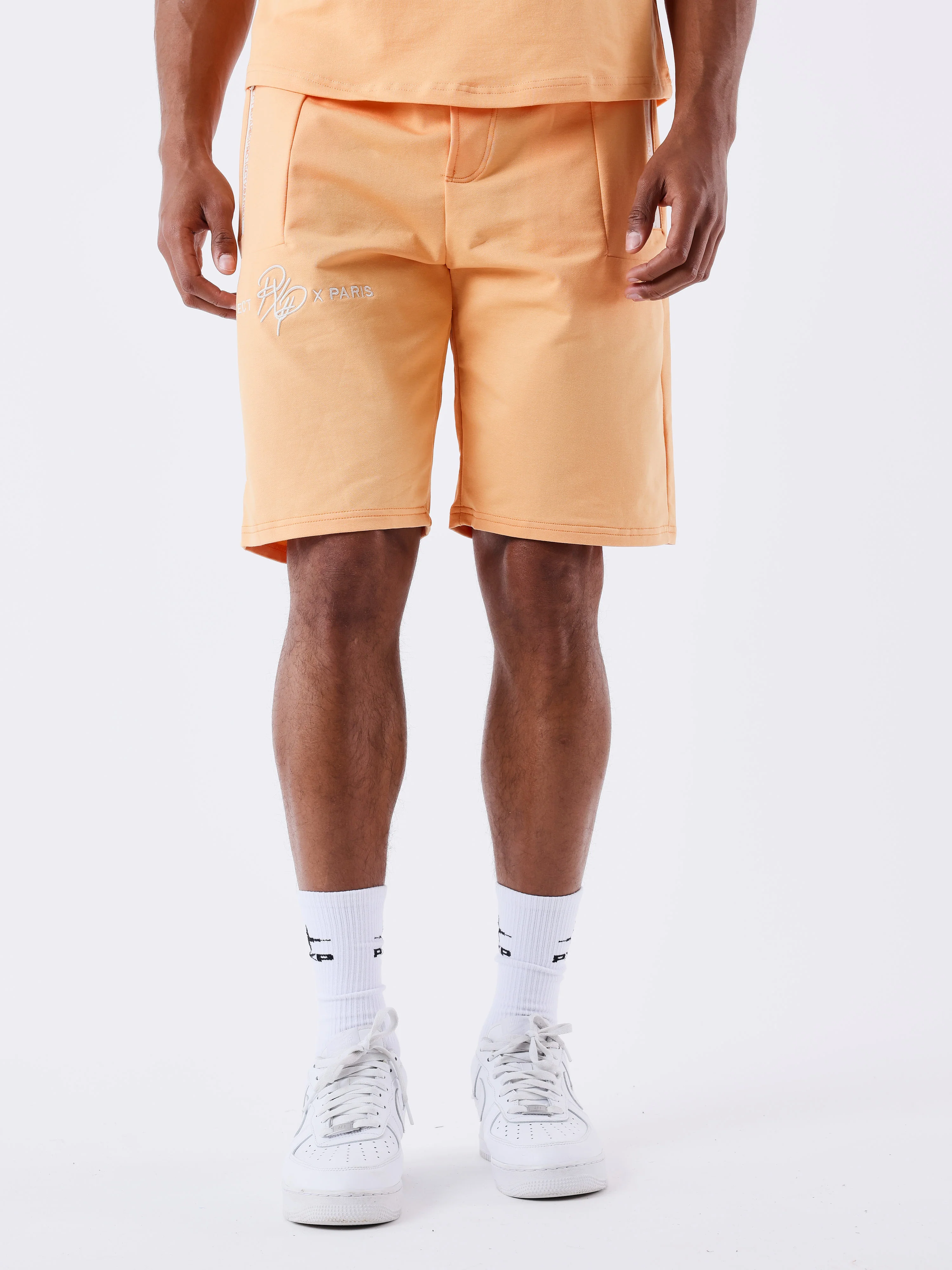 Short uni avec bande logo - Image 2