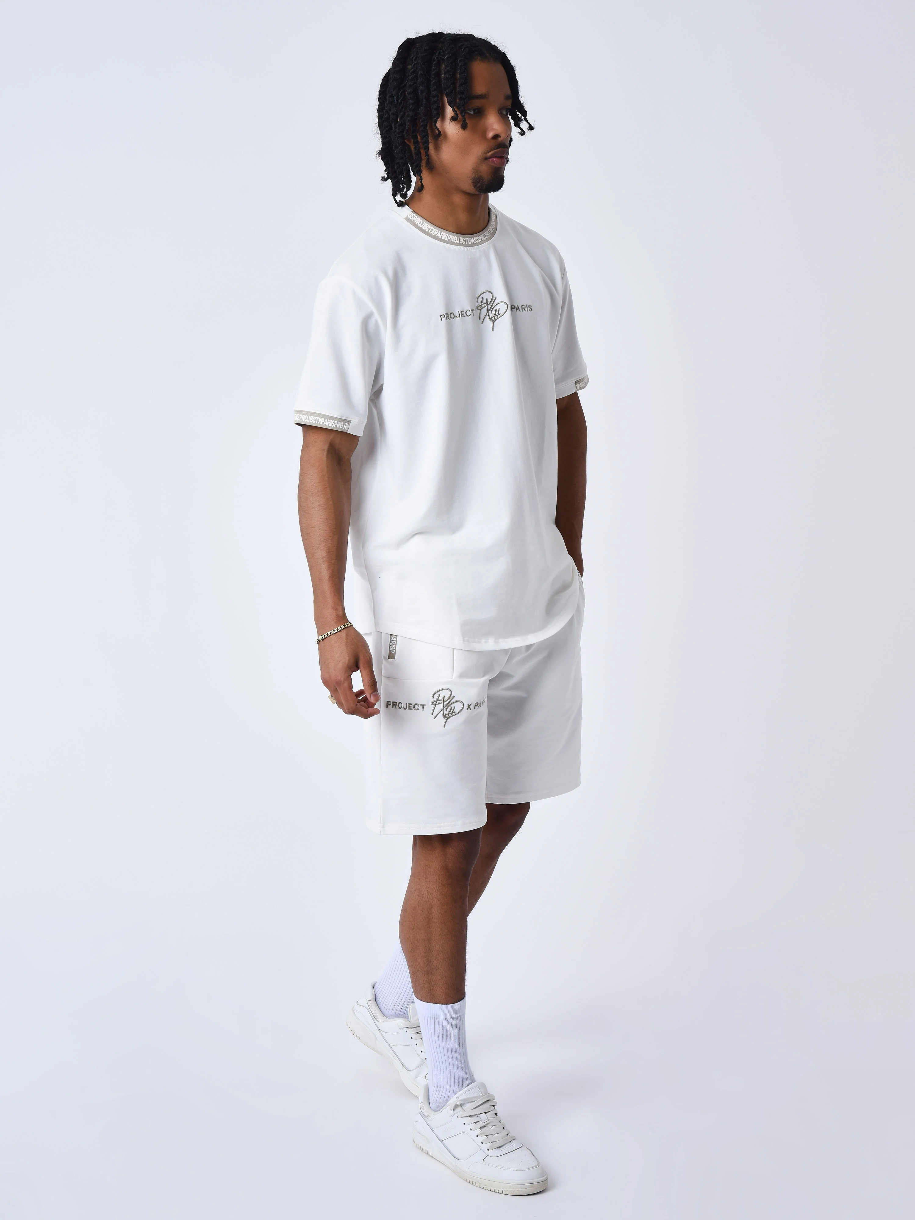 Short uni avec bande logo - Image 5