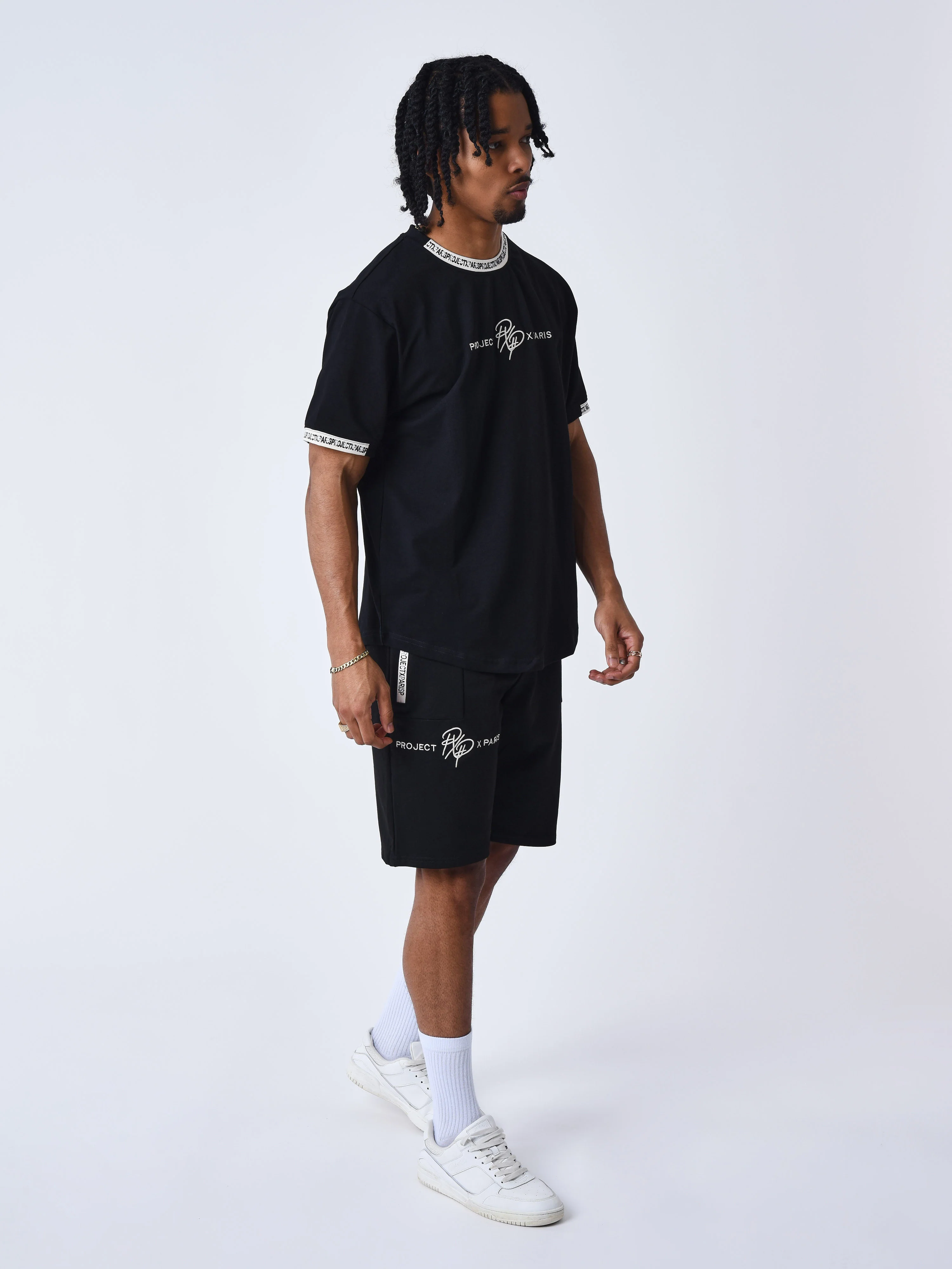 Short uni avec bande logo - Image 5