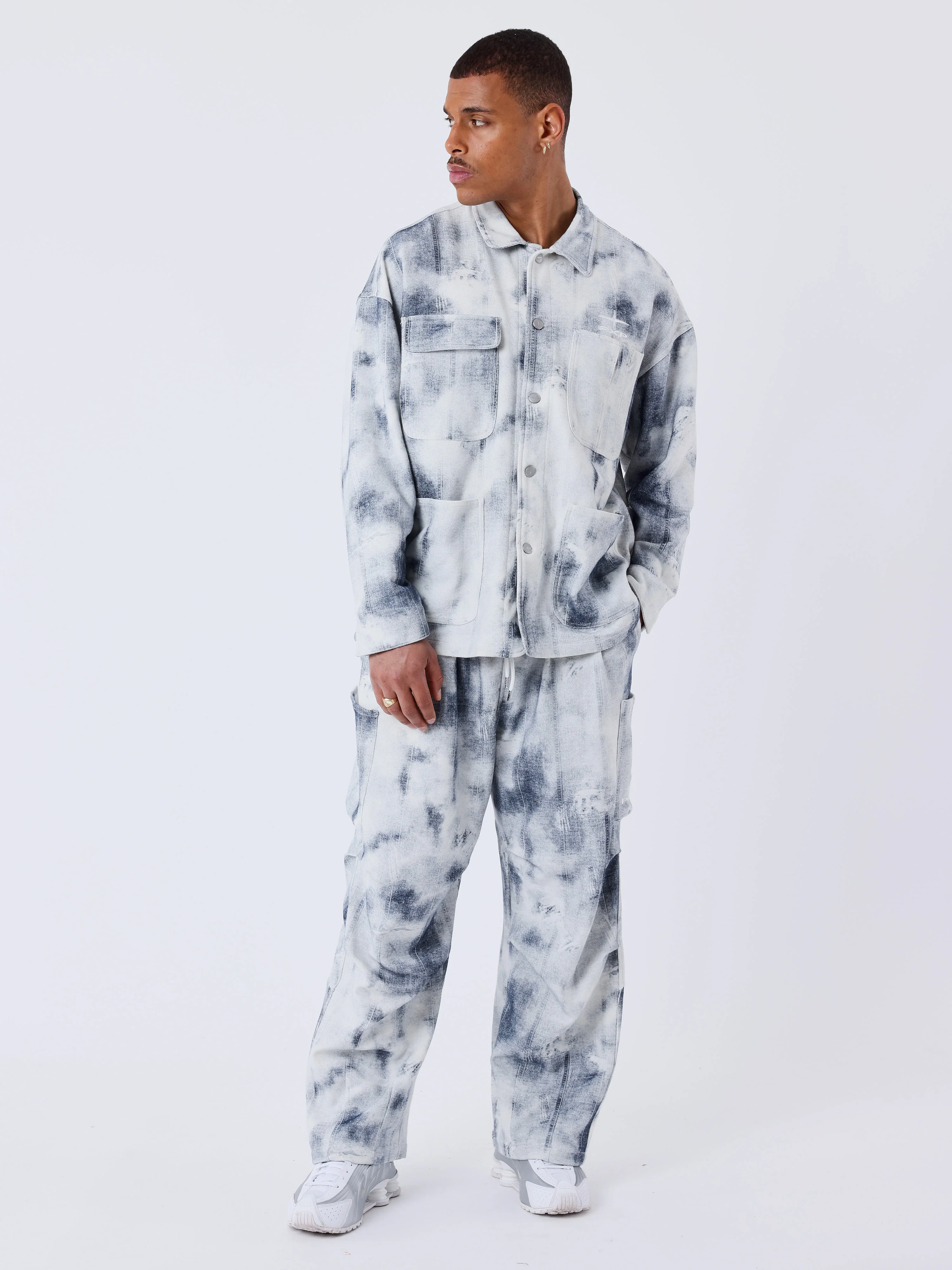 Surchemise Kalash x PXP en toile delavé - Image 6