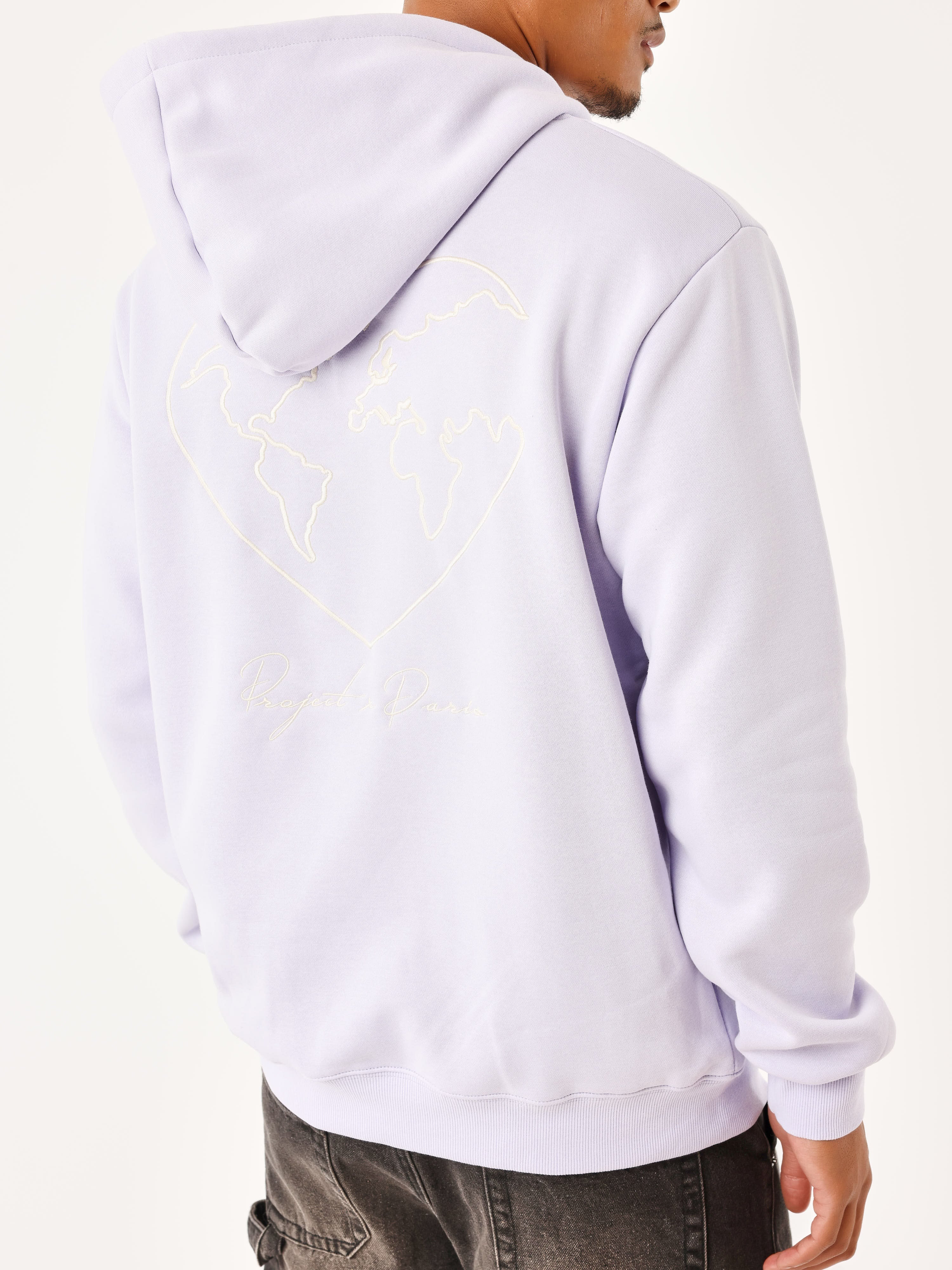 Sweat Ă Capuche motif coeurmonde - Image 5
