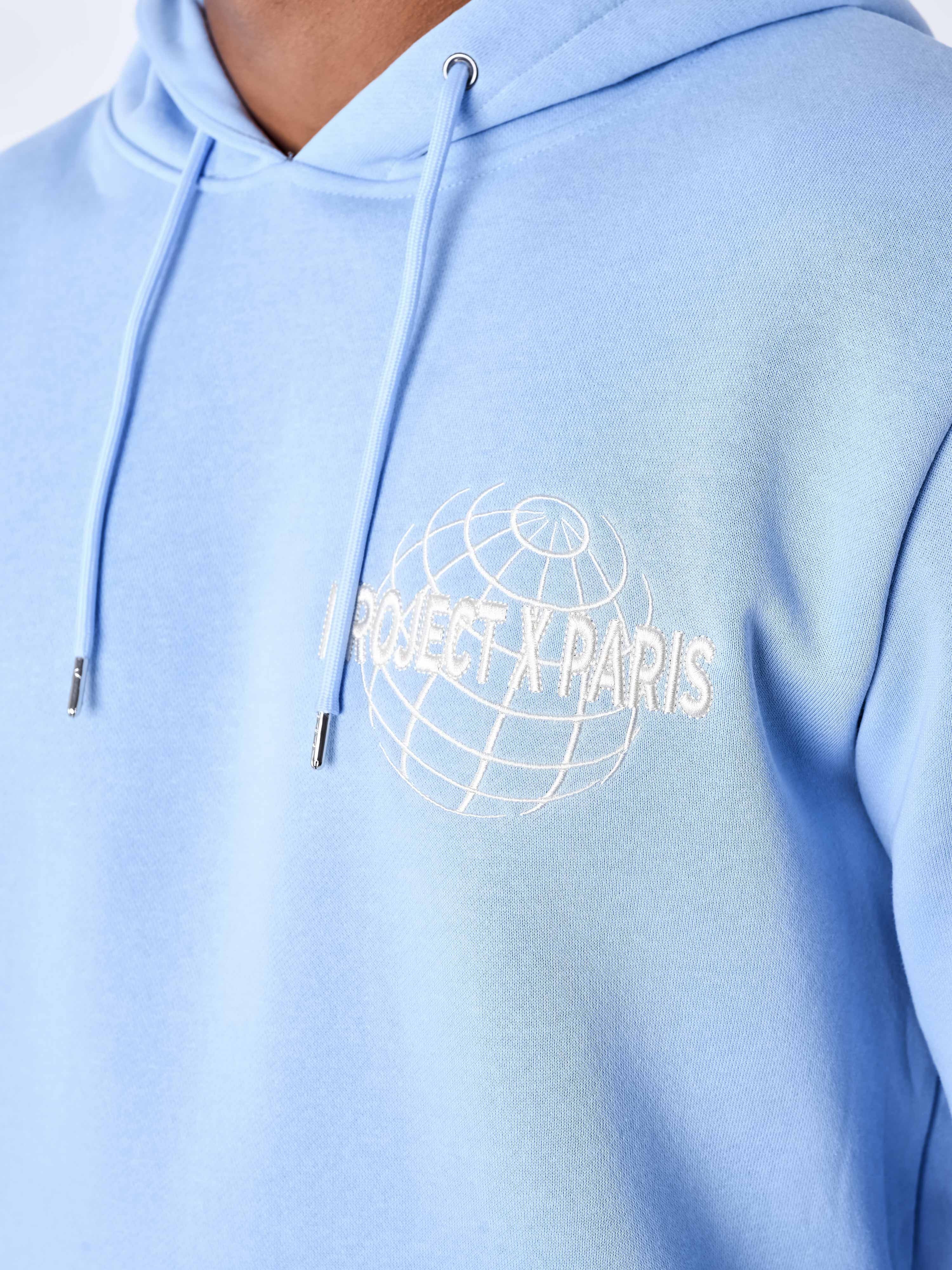 Sweat à Capuche motif mappemonde - Image 5
