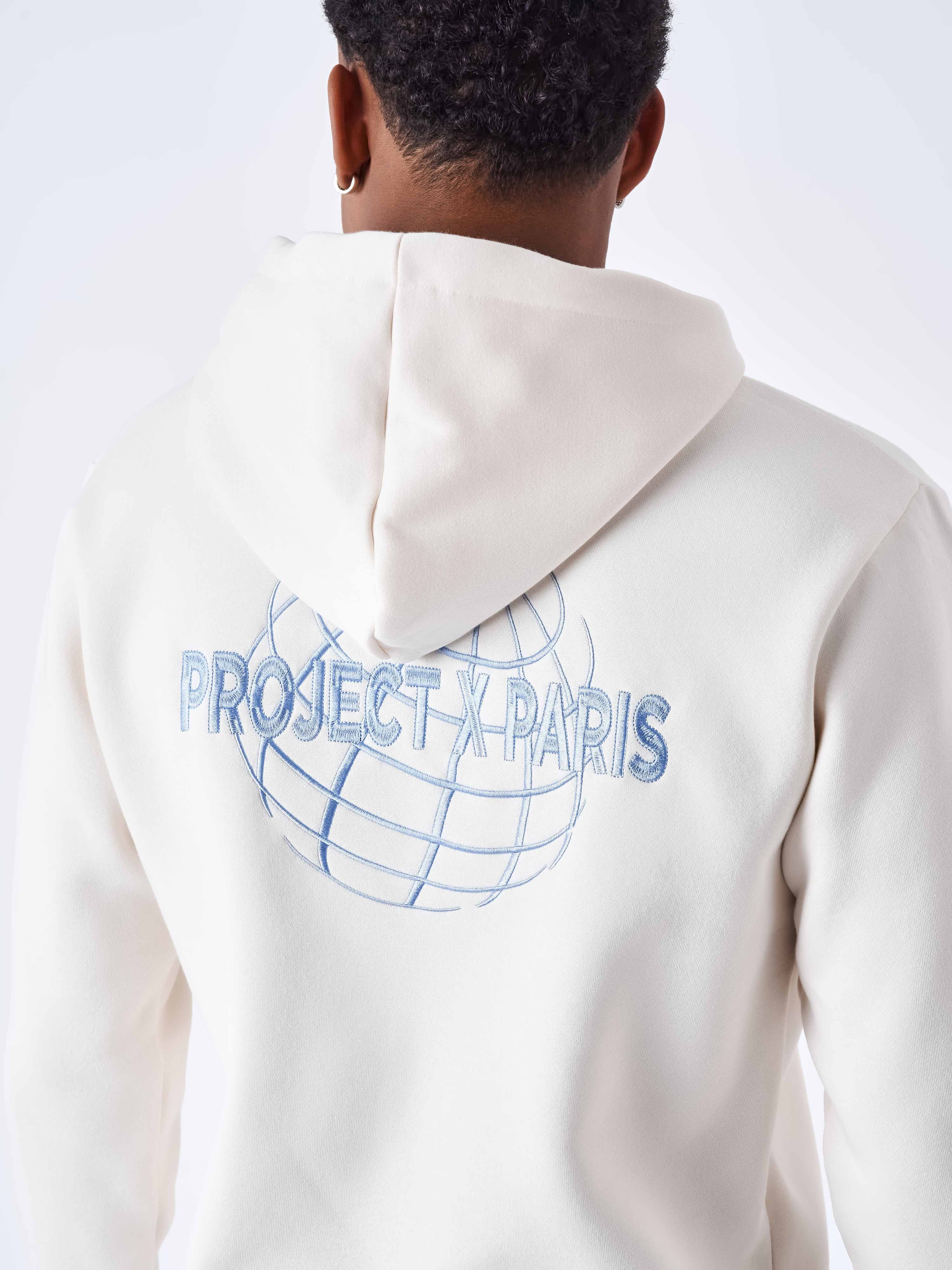 Sweat à Capuche motif mappemonde - Image 5