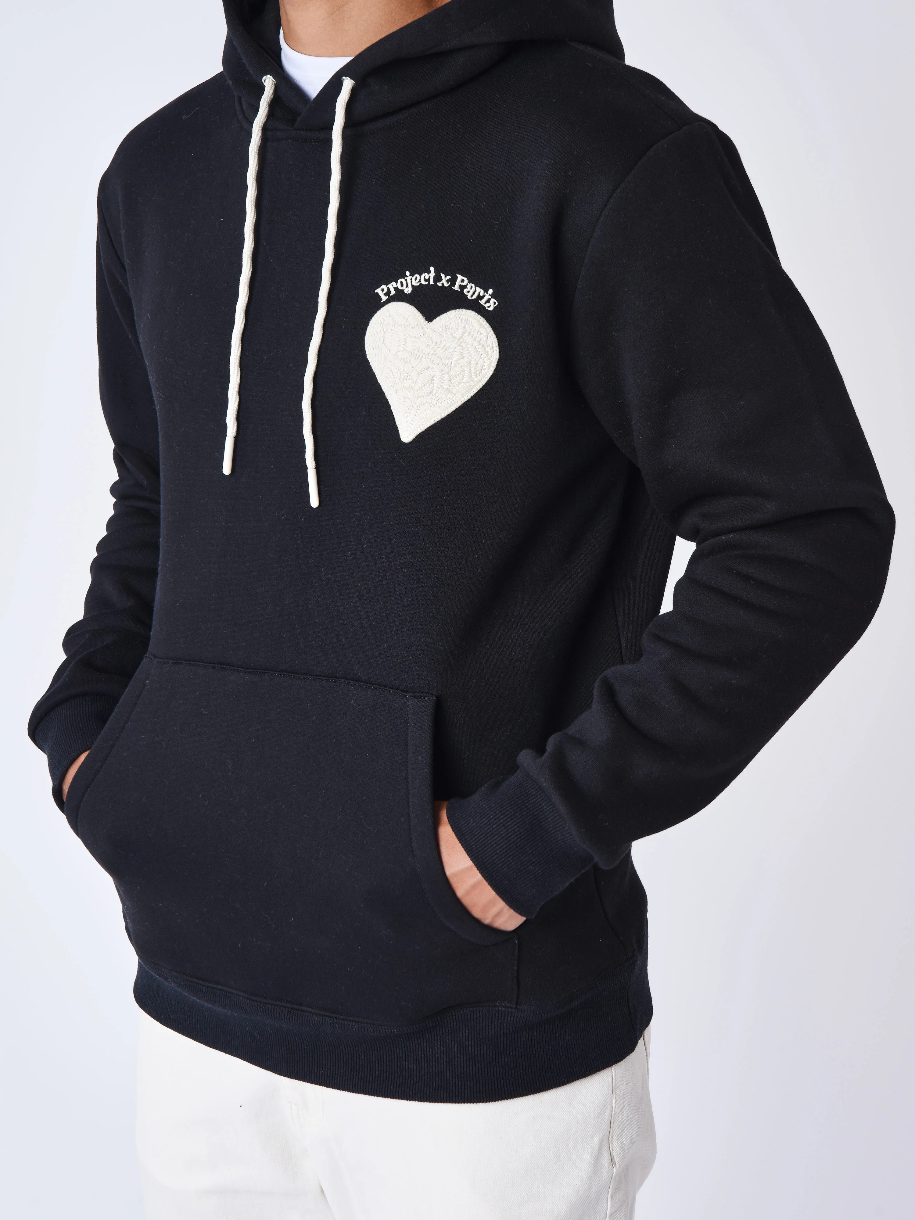 Sweat à capuche Wicker heart - Image 3