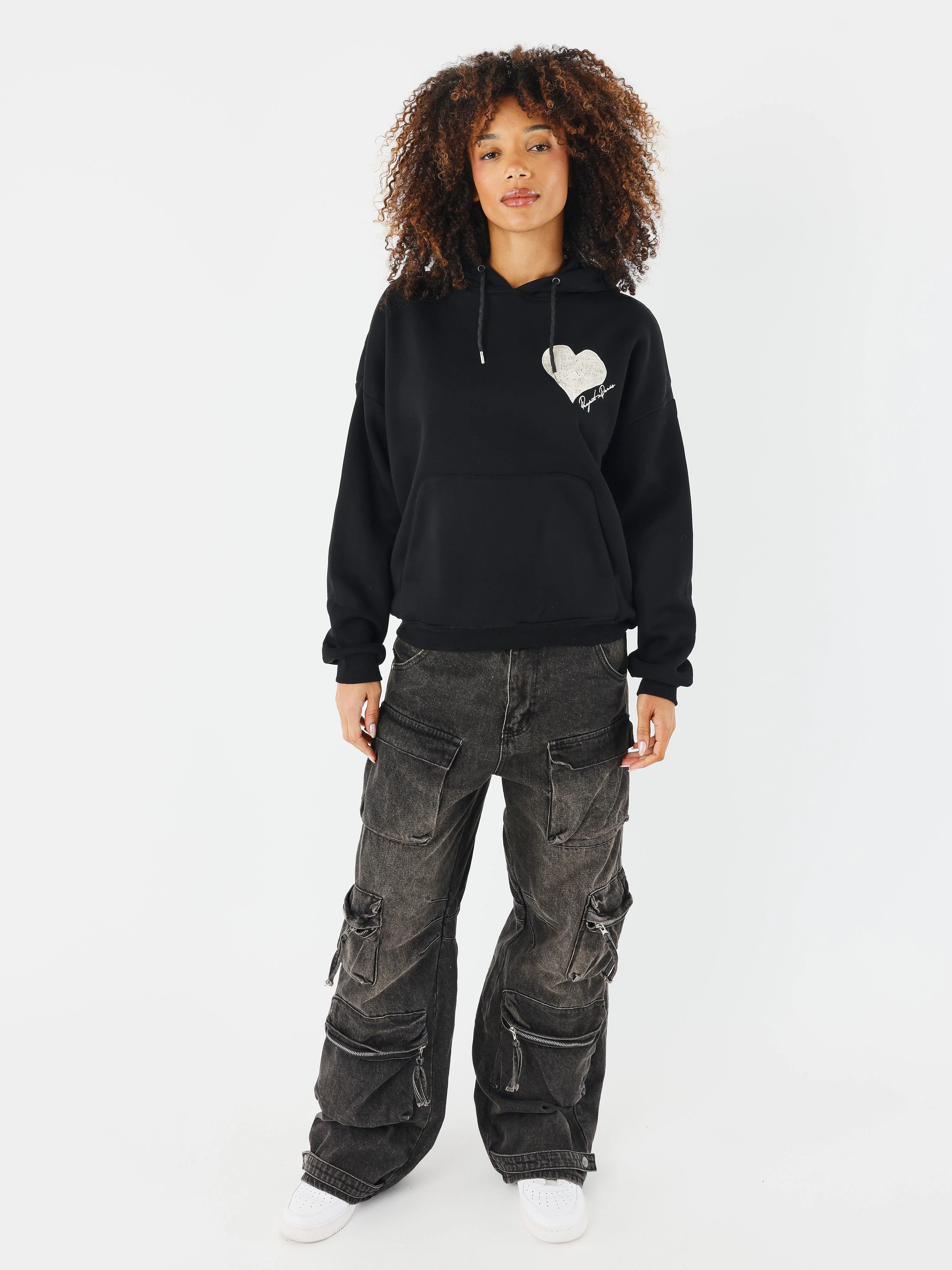 Sweat Ă capuche wicker heart - Image 3