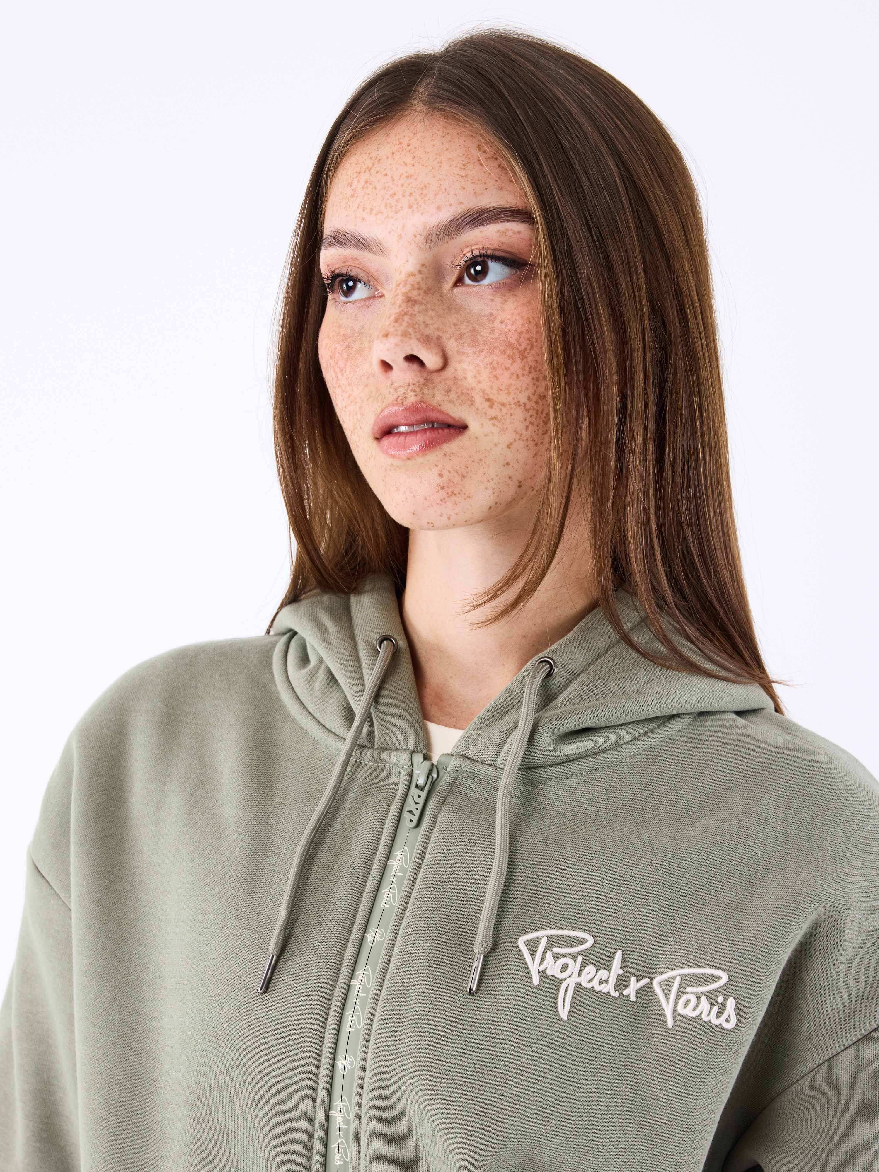 Sweat à Capuche zippé logotée - Image 4
