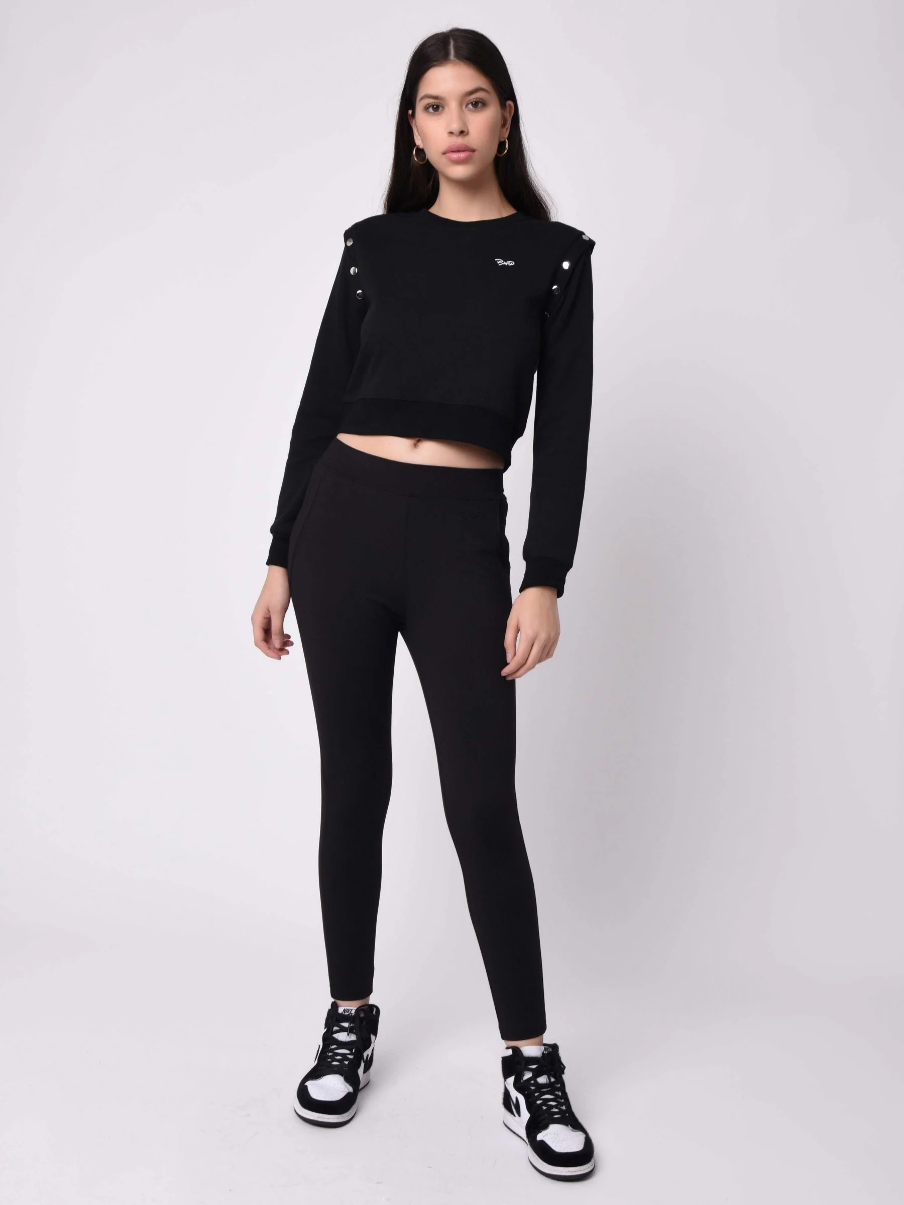 Sweat col rond bouton metal - Image 5