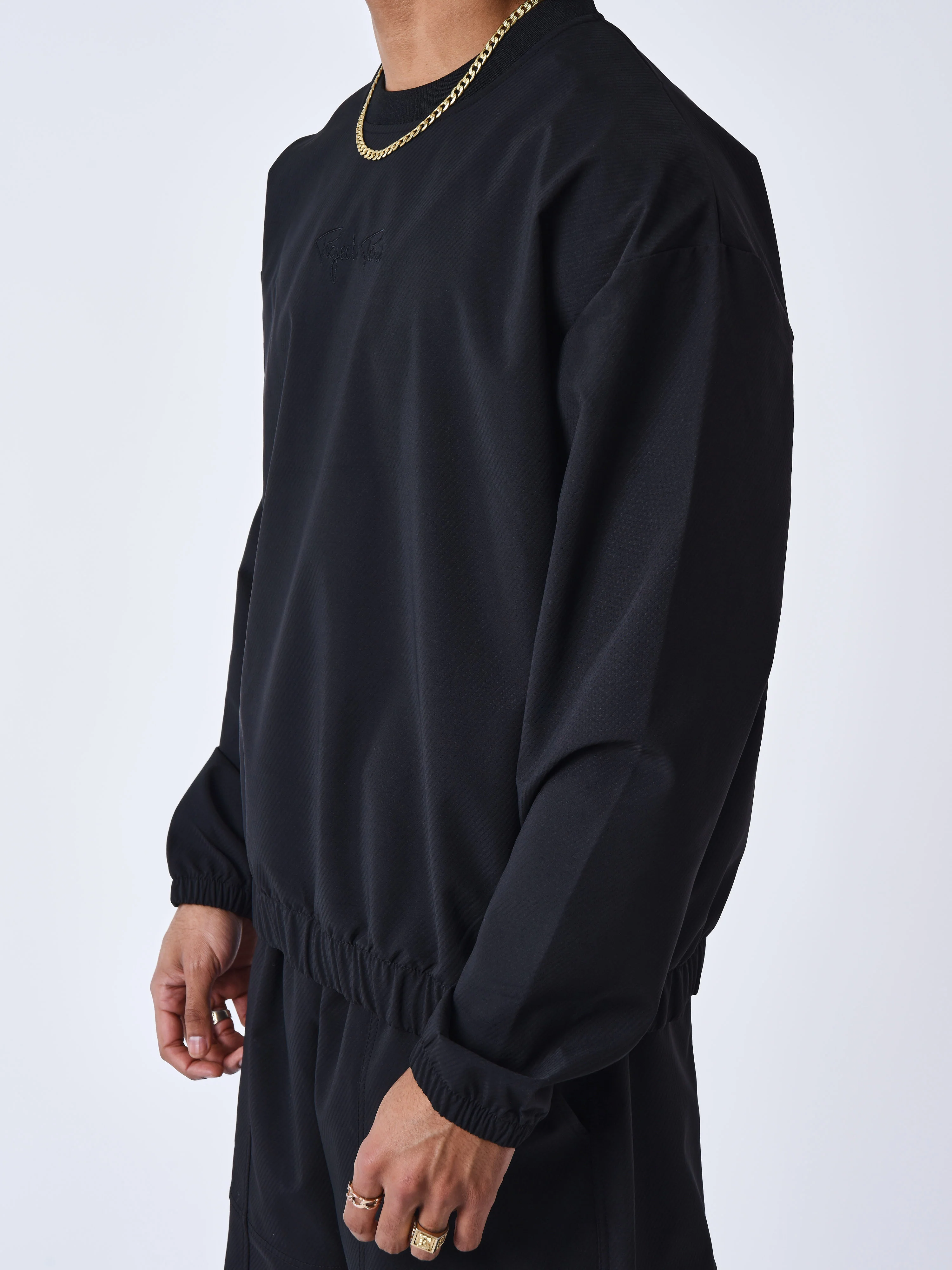 Sweat col rond texturé - Image 5