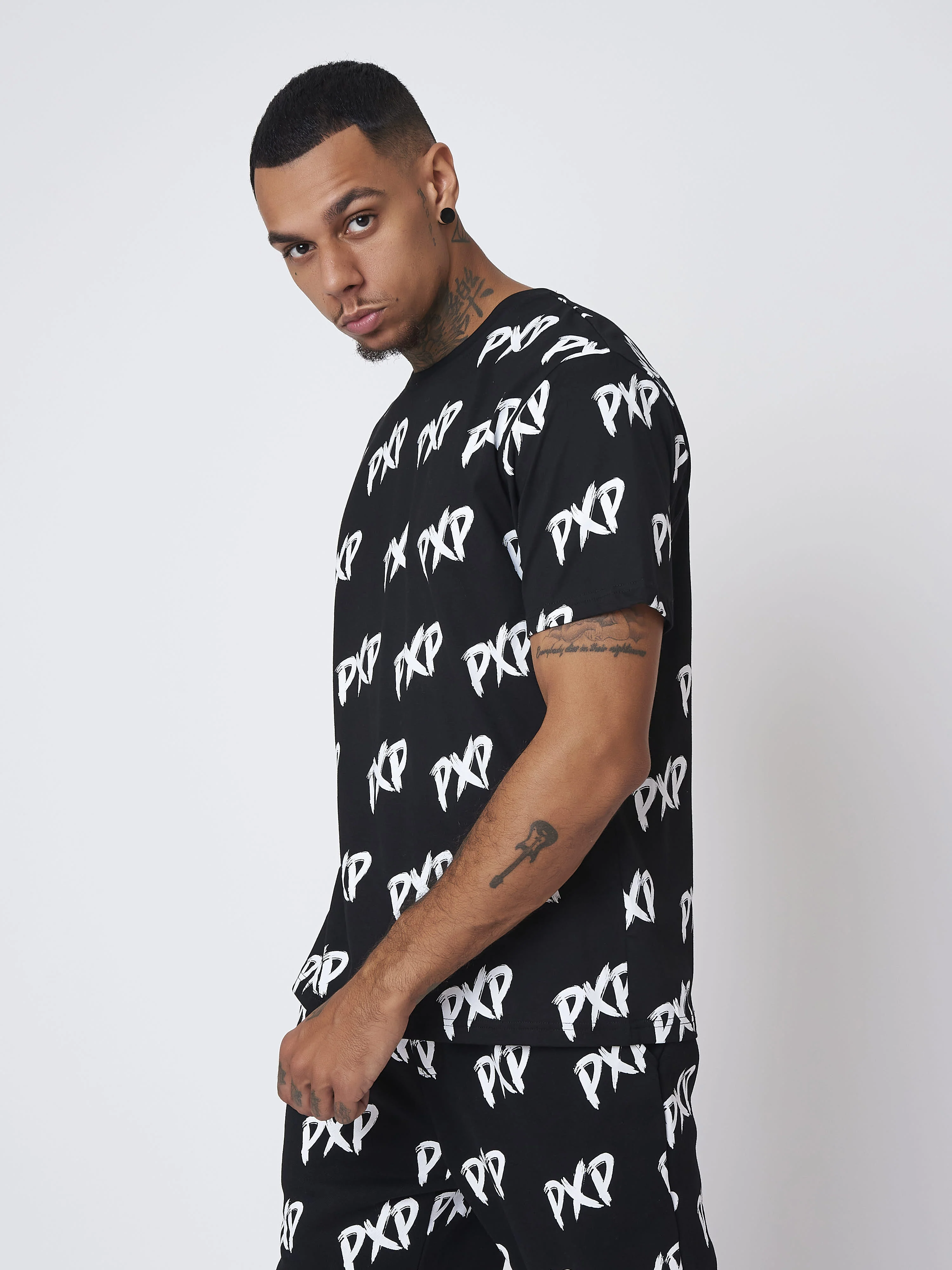 T-shirt PXP unisexe "brush" all over - Image 3