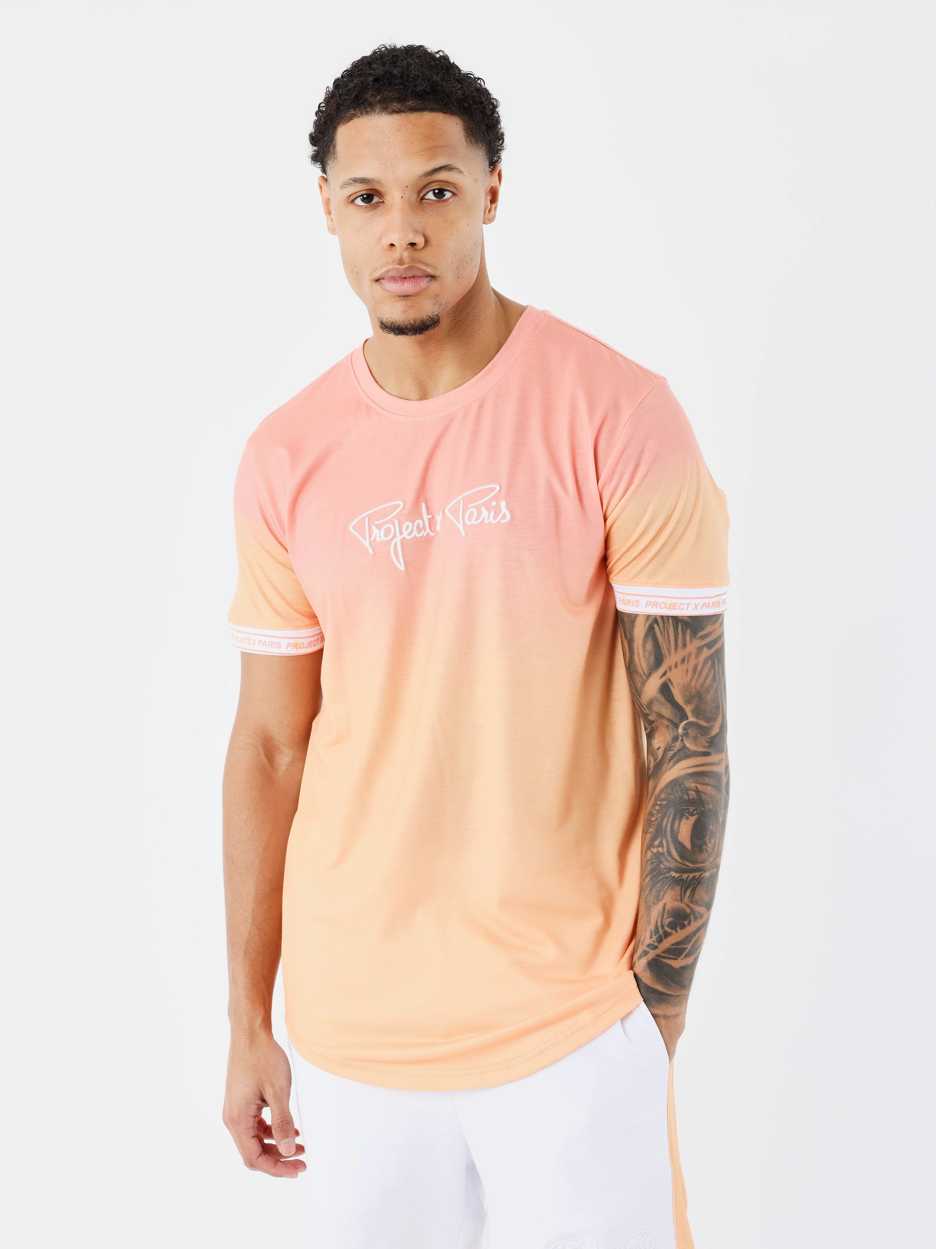 T-shirt signature dégradé