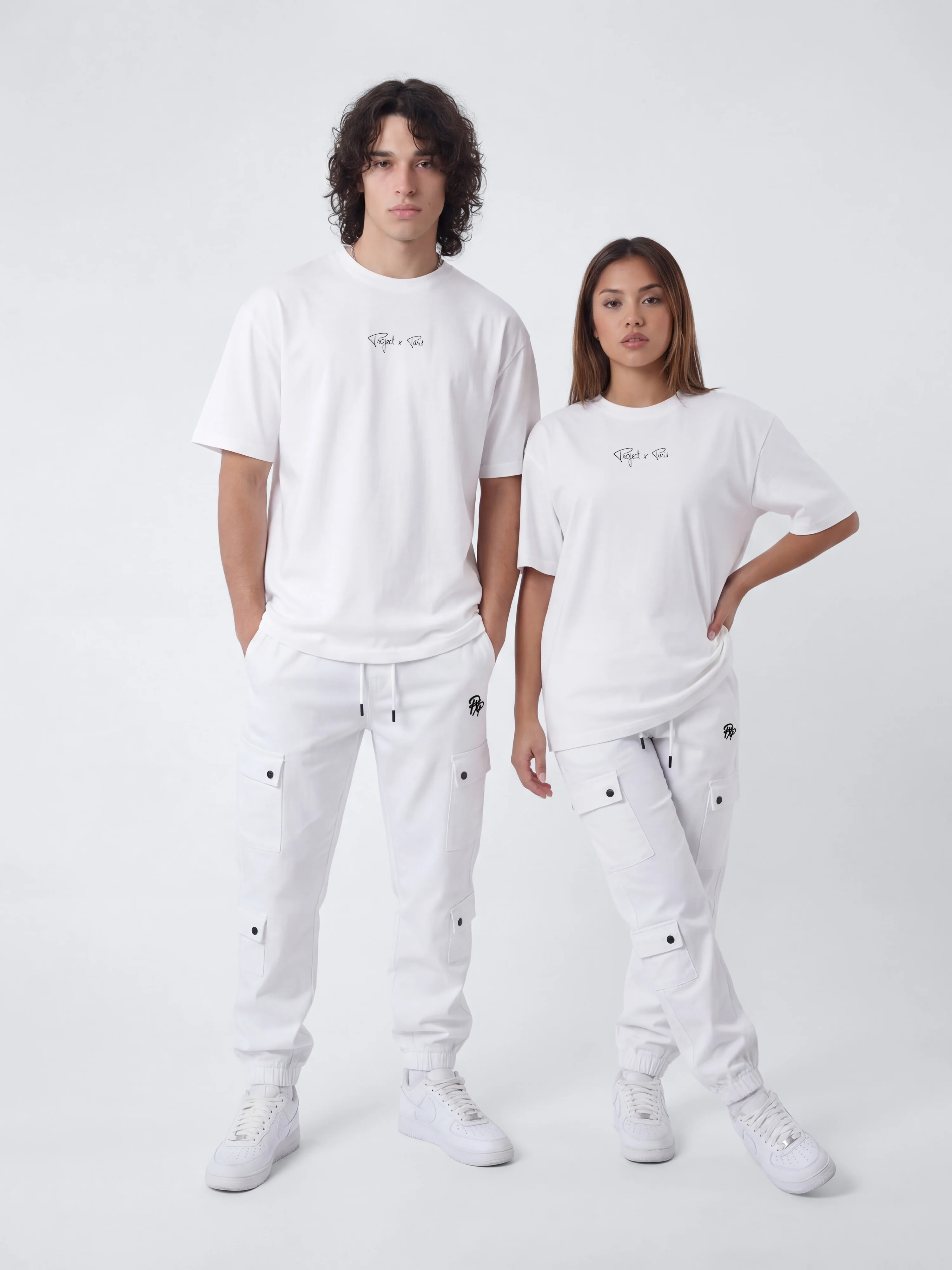 Cargo multi-poches avec serrage élastique