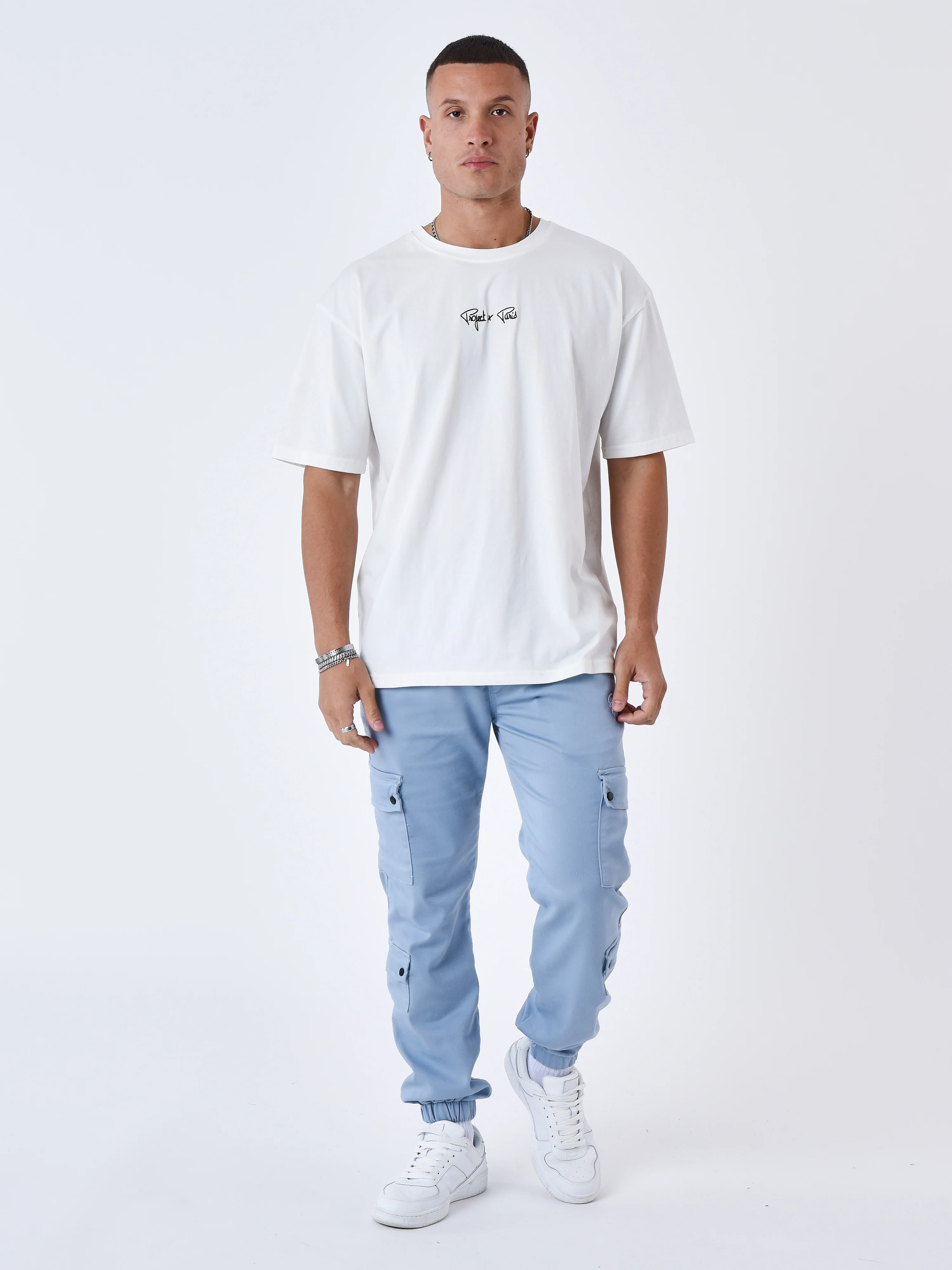 Cargo multi-poches avec serrage élastique - Image 4