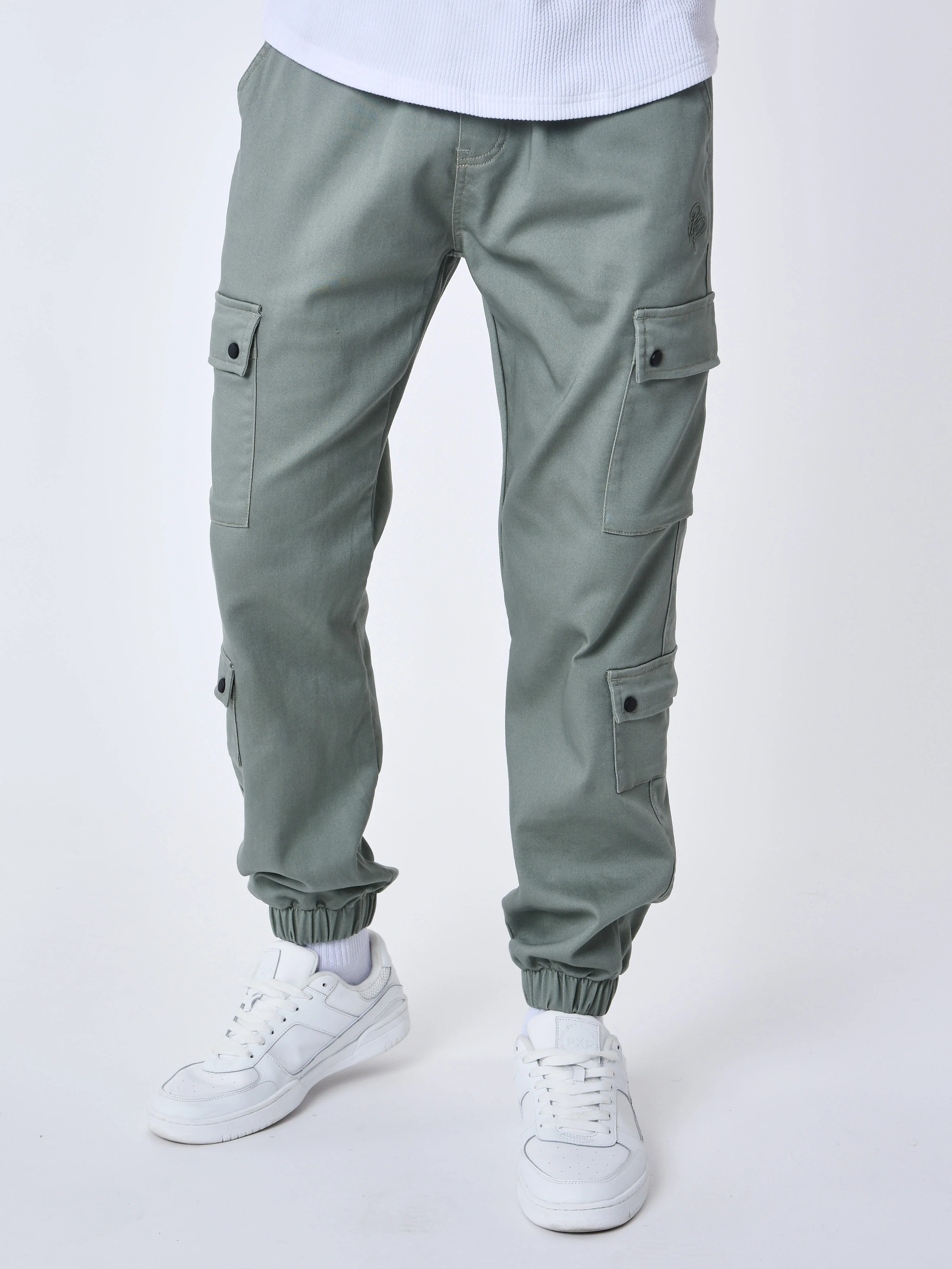 Cargo multi-poches avec serrage élastique - Image 2