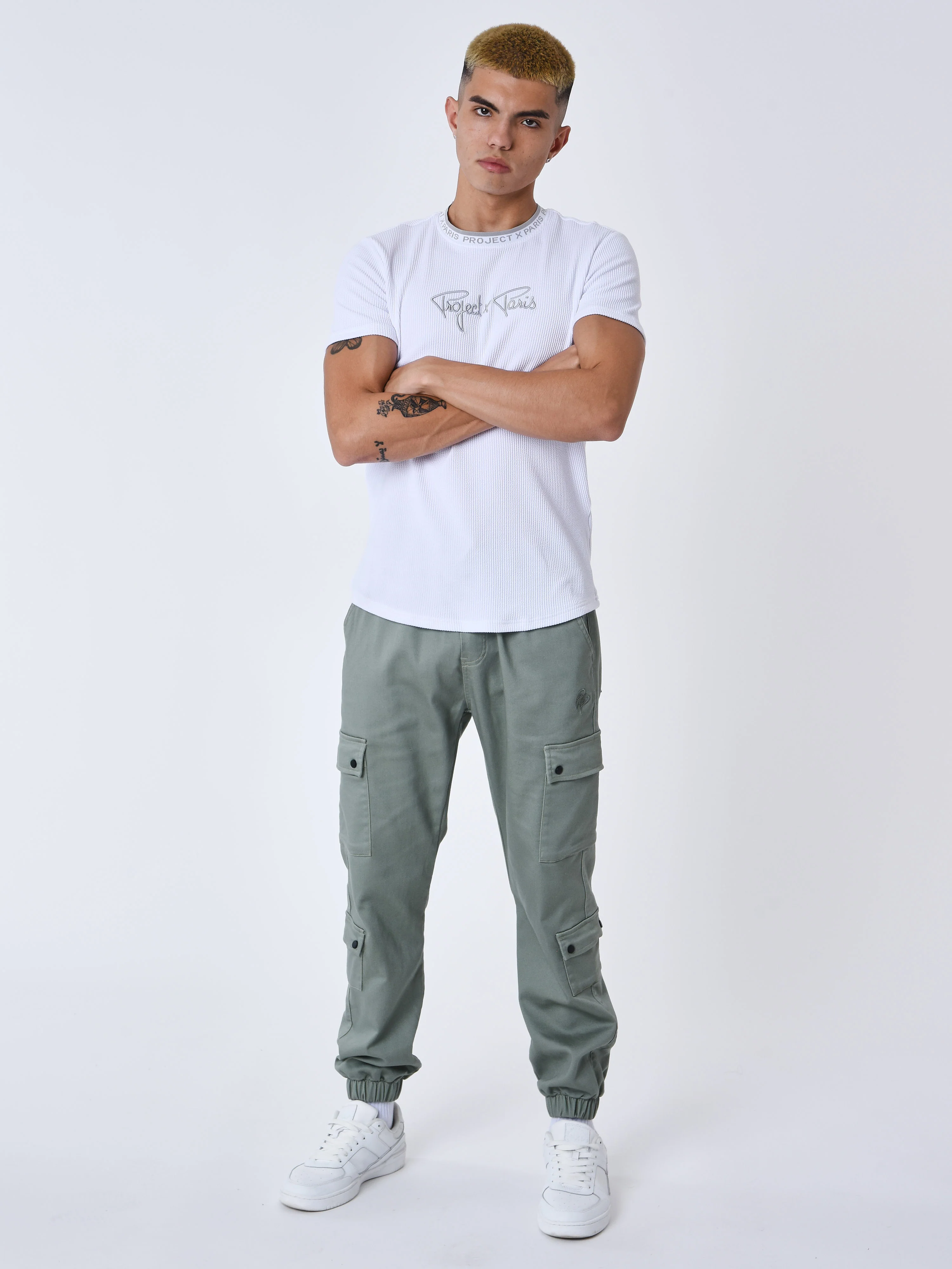 Cargo multi-poches avec serrage élastique - Image 3