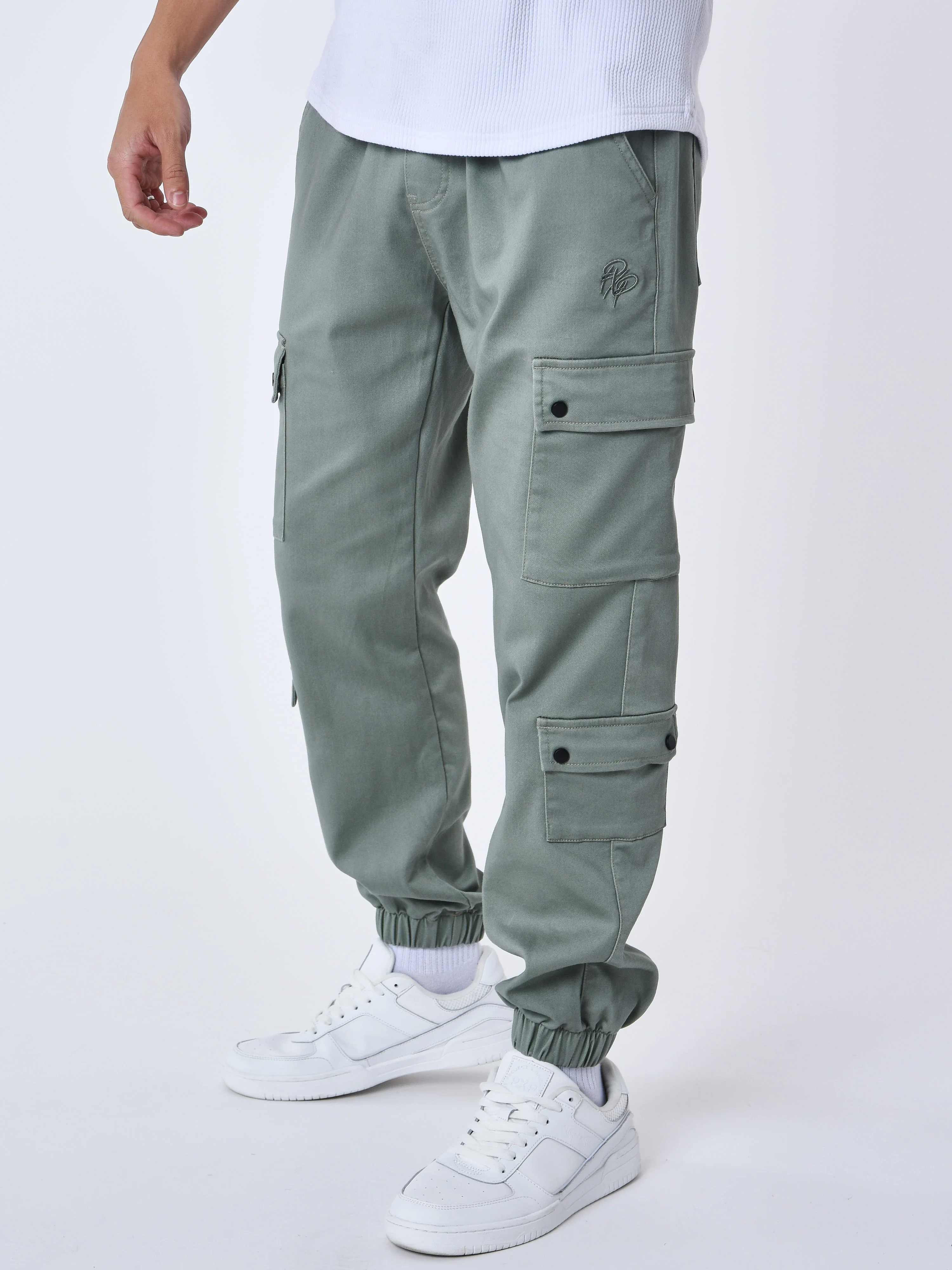 Cargo multi-poches avec serrage élastique - Image 4
