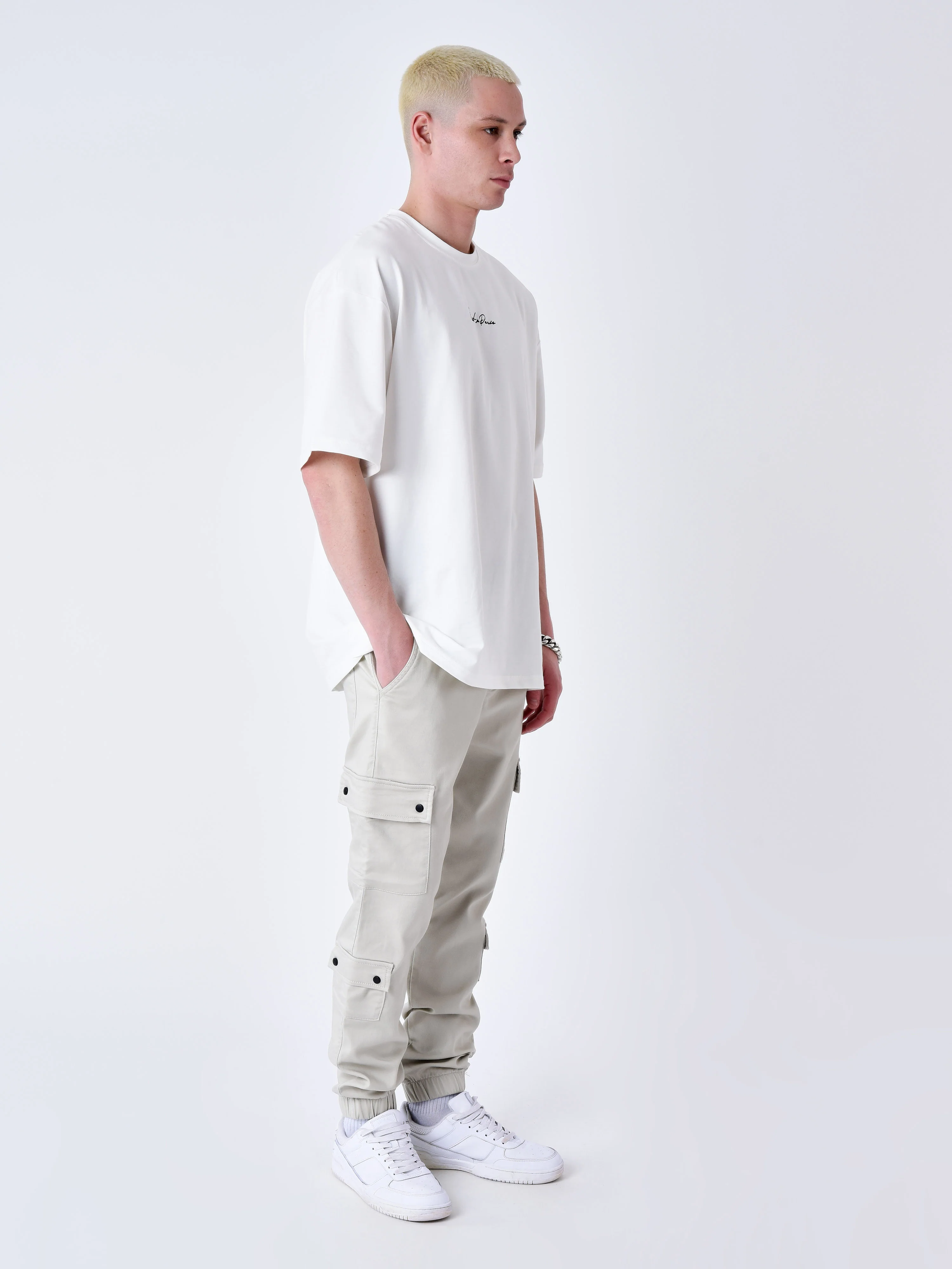 Cargo multi-poches avec serrage élastique - Image 2