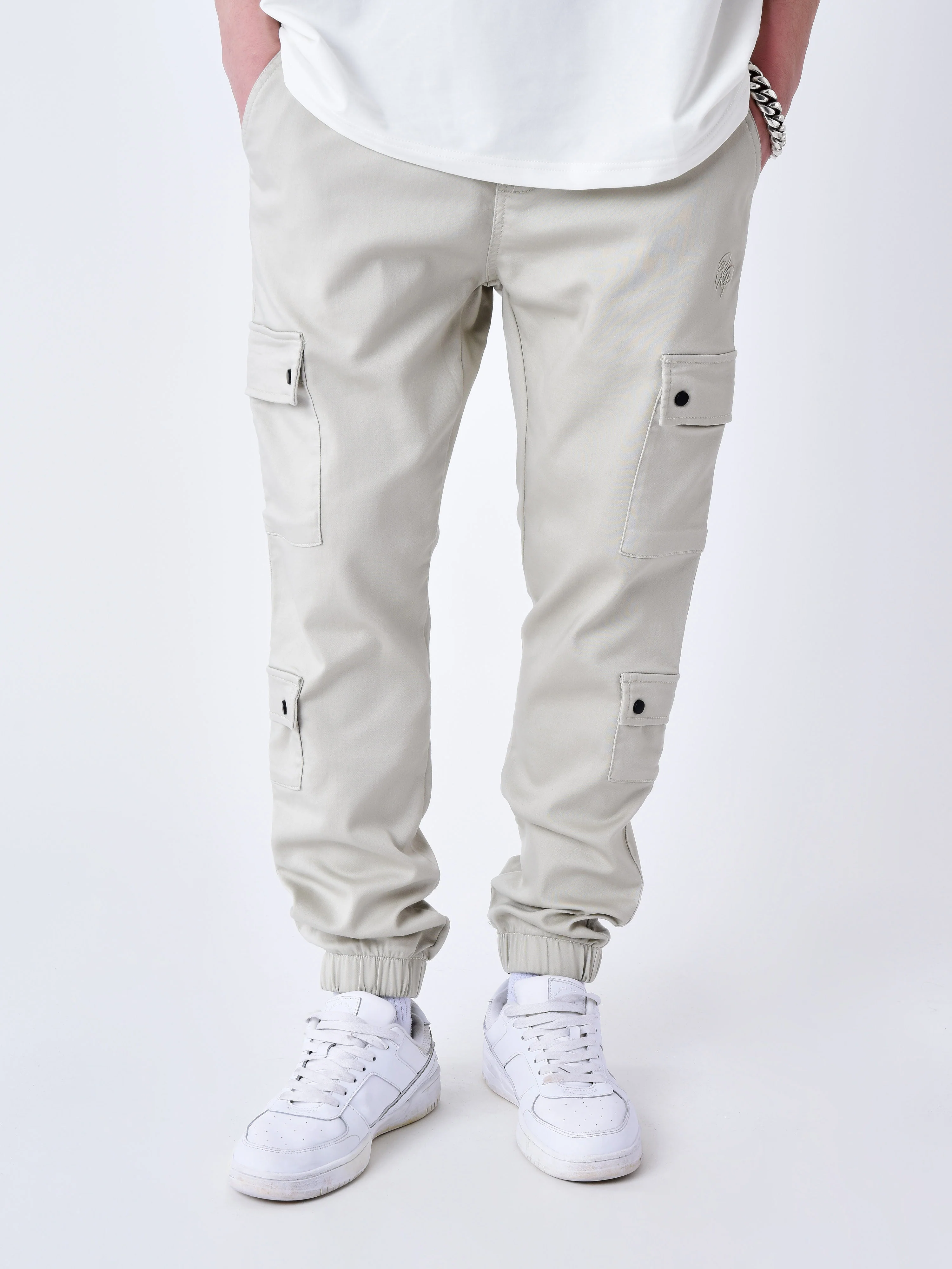 Cargo multi-poches avec serrage élastique - Image 3