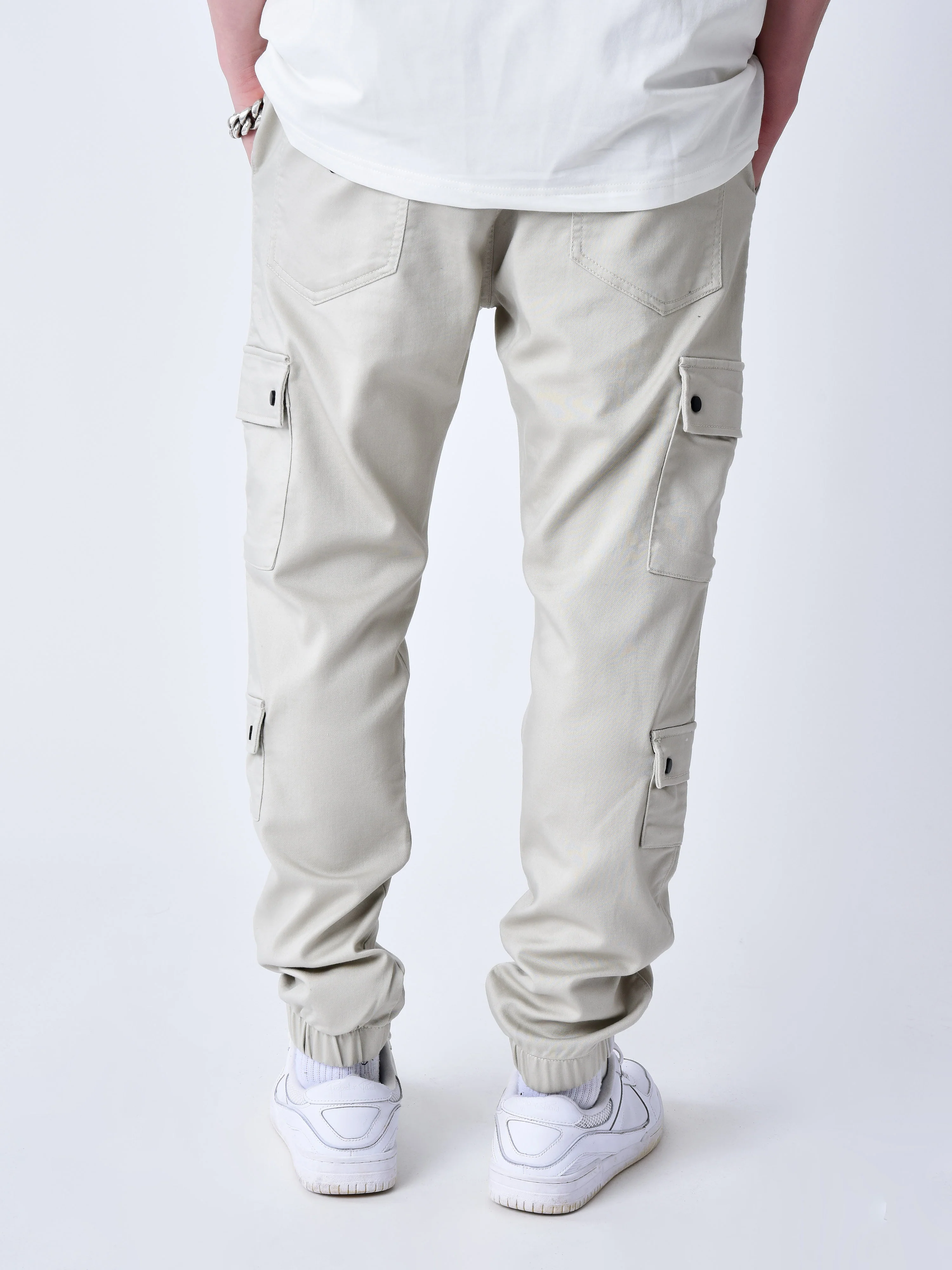 Cargo multi-poches avec serrage élastique - Image 4
