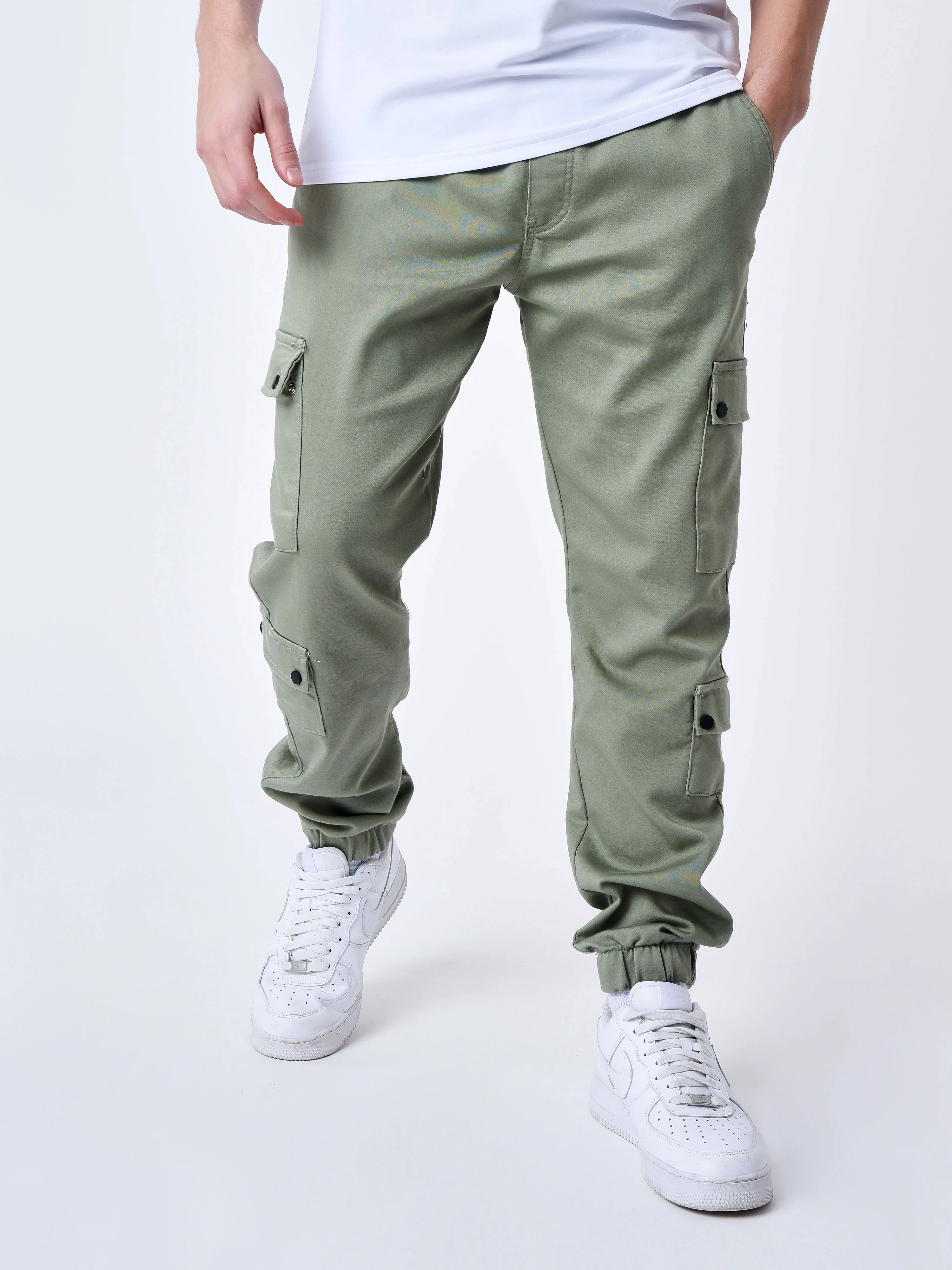 Cargo multi-poches avec serrage élastique - Image 3