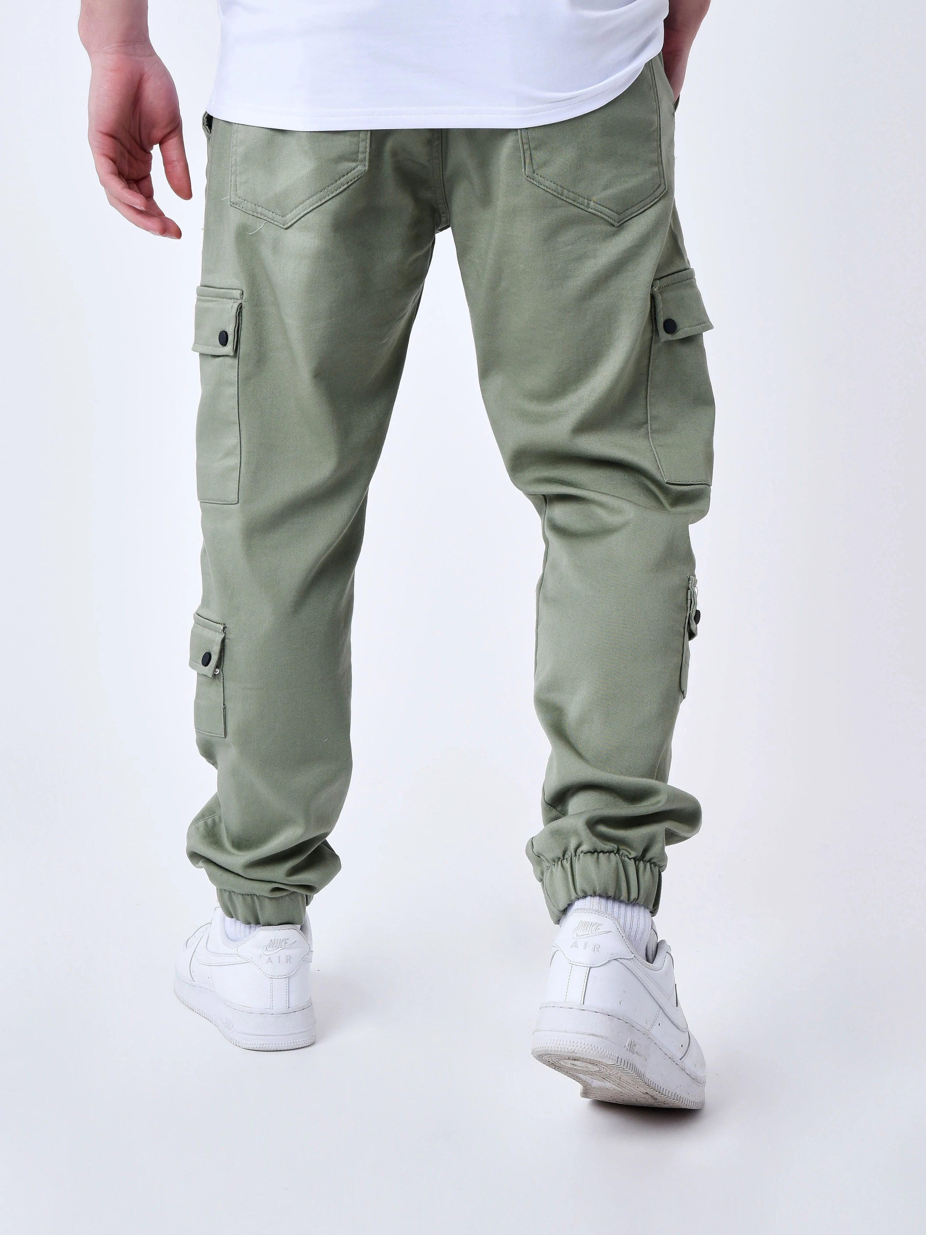 Cargo multi-poches avec serrage élastique - Image 4