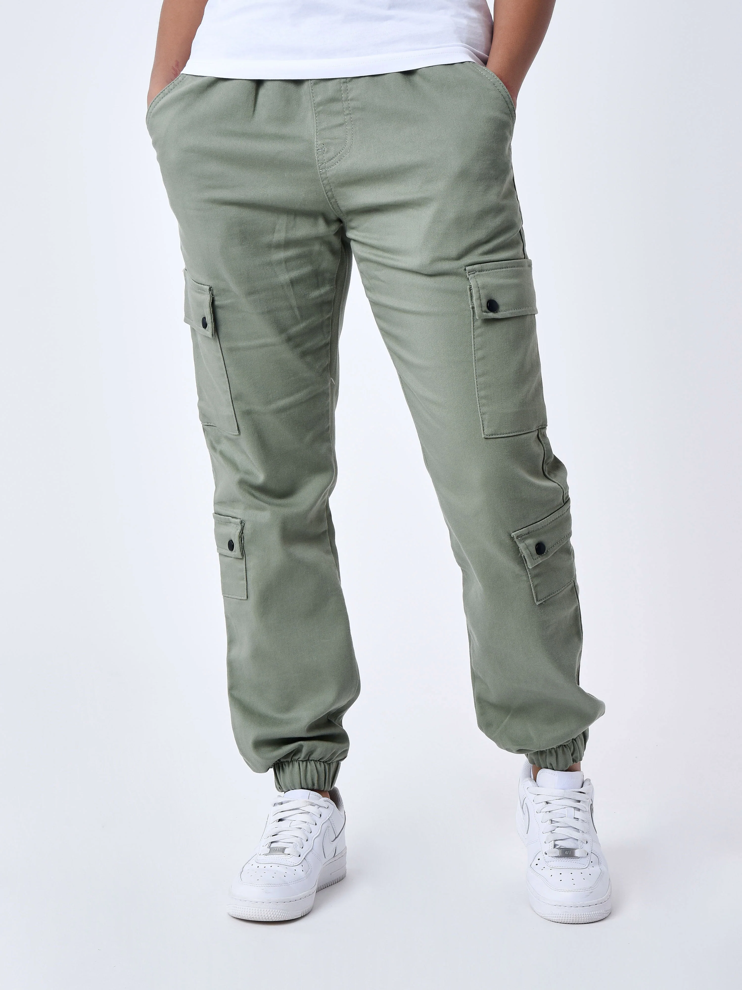 Cargo multi-poches avec serrage élastique - Image 6