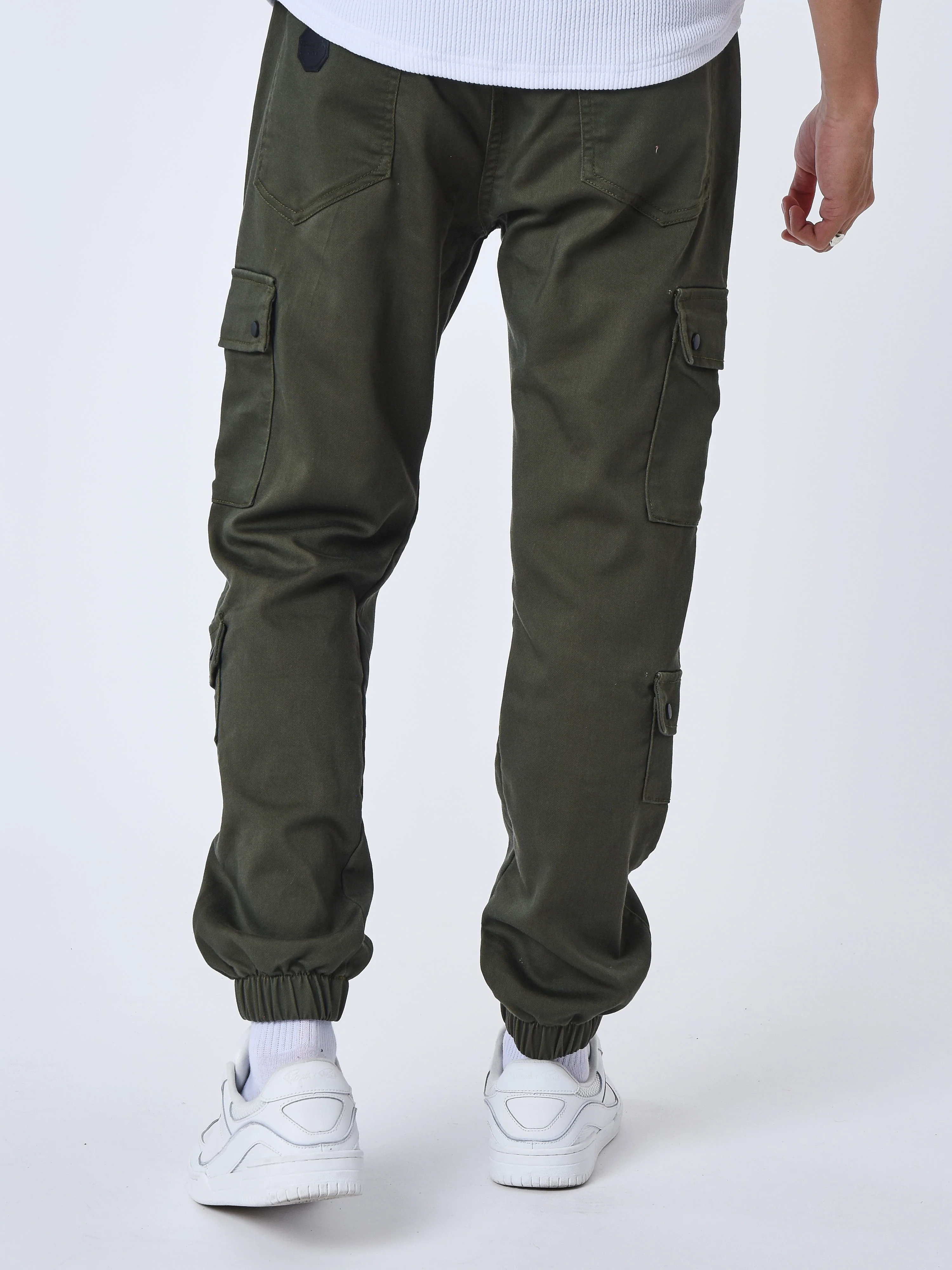Cargo multi-poches avec serrage élastique - Image 5