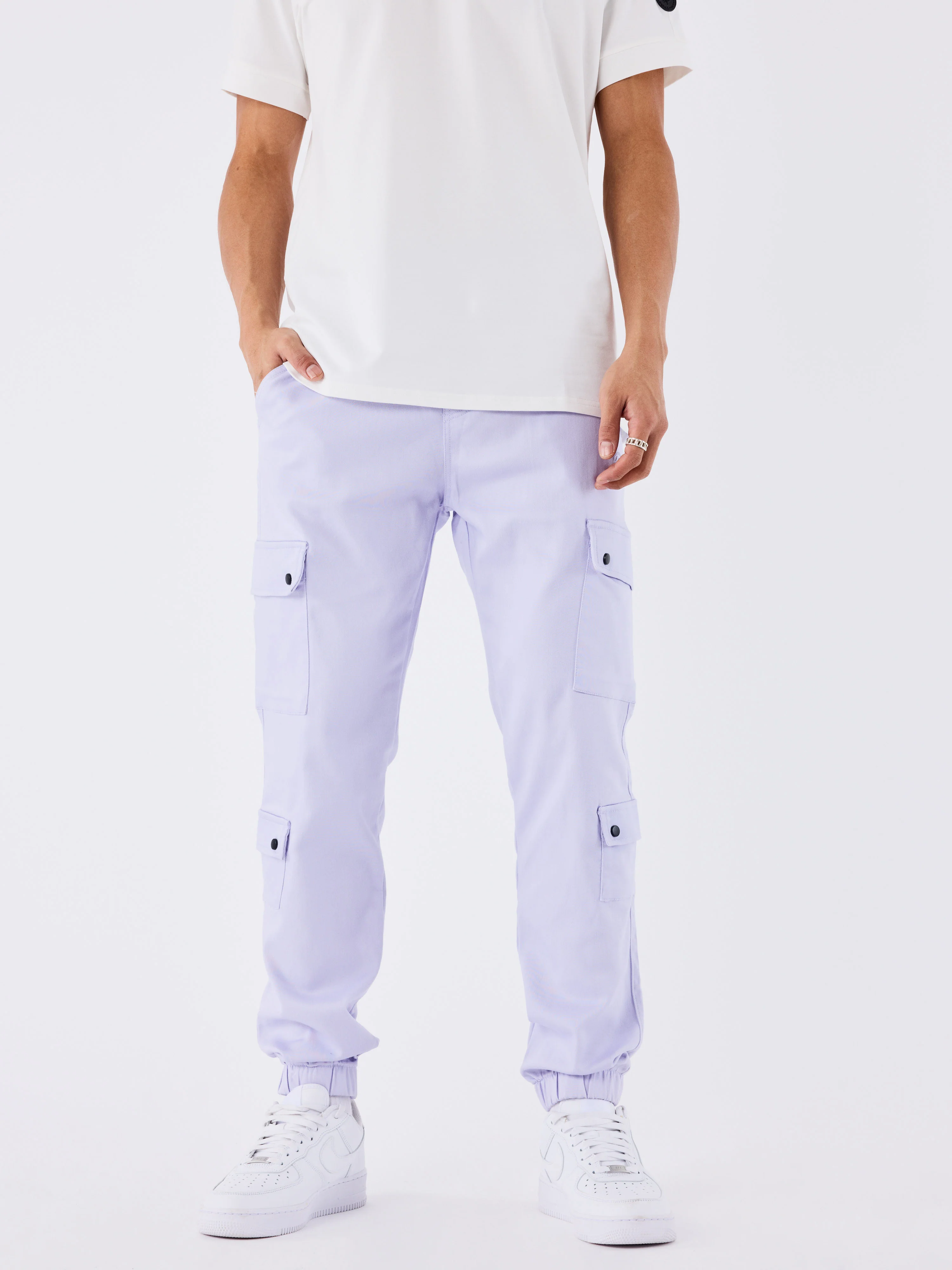 Cargo multi-poches avec serrage élastique - Image 2