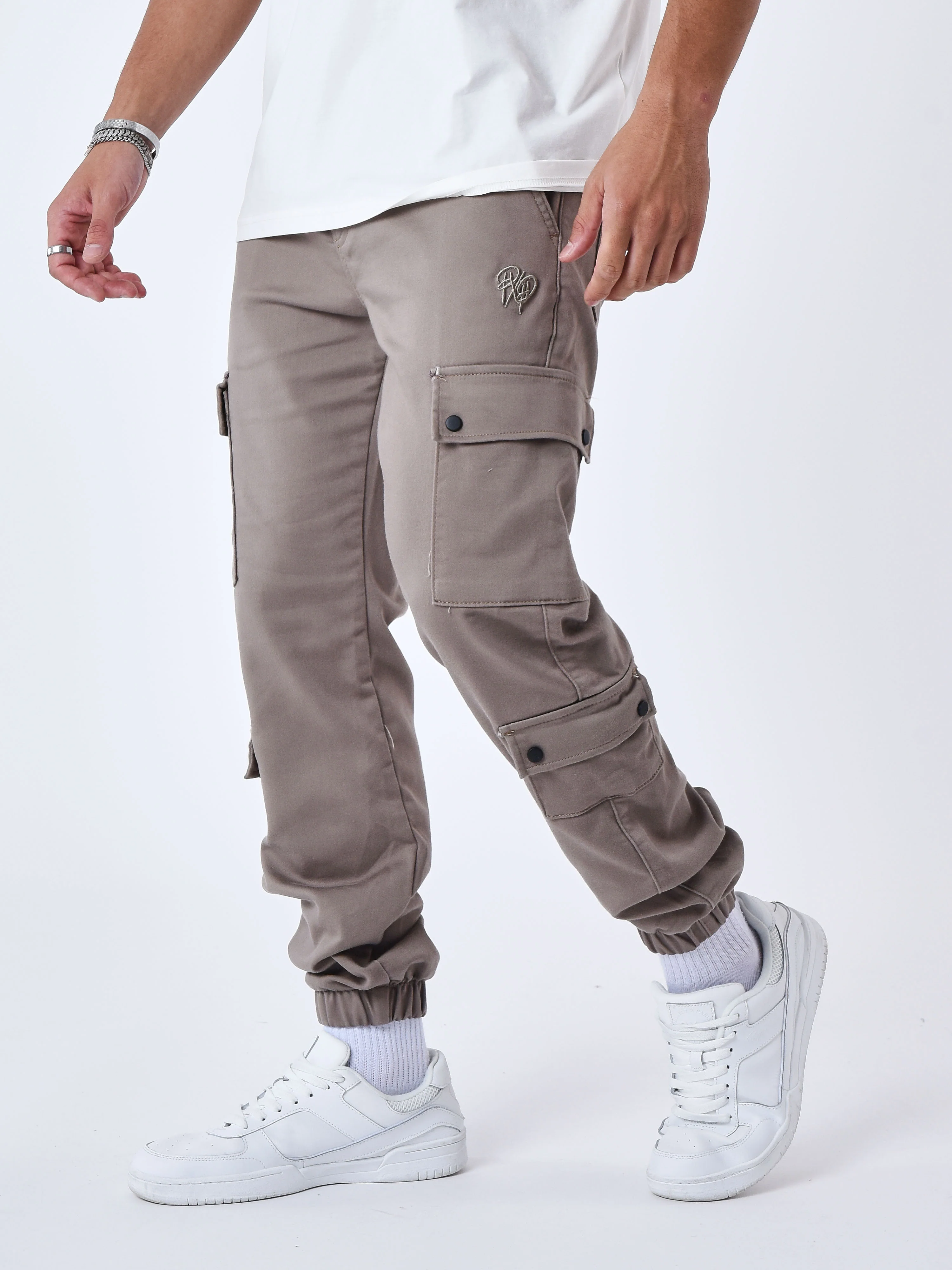 Cargo multi-poches avec serrage élastique - Image 4