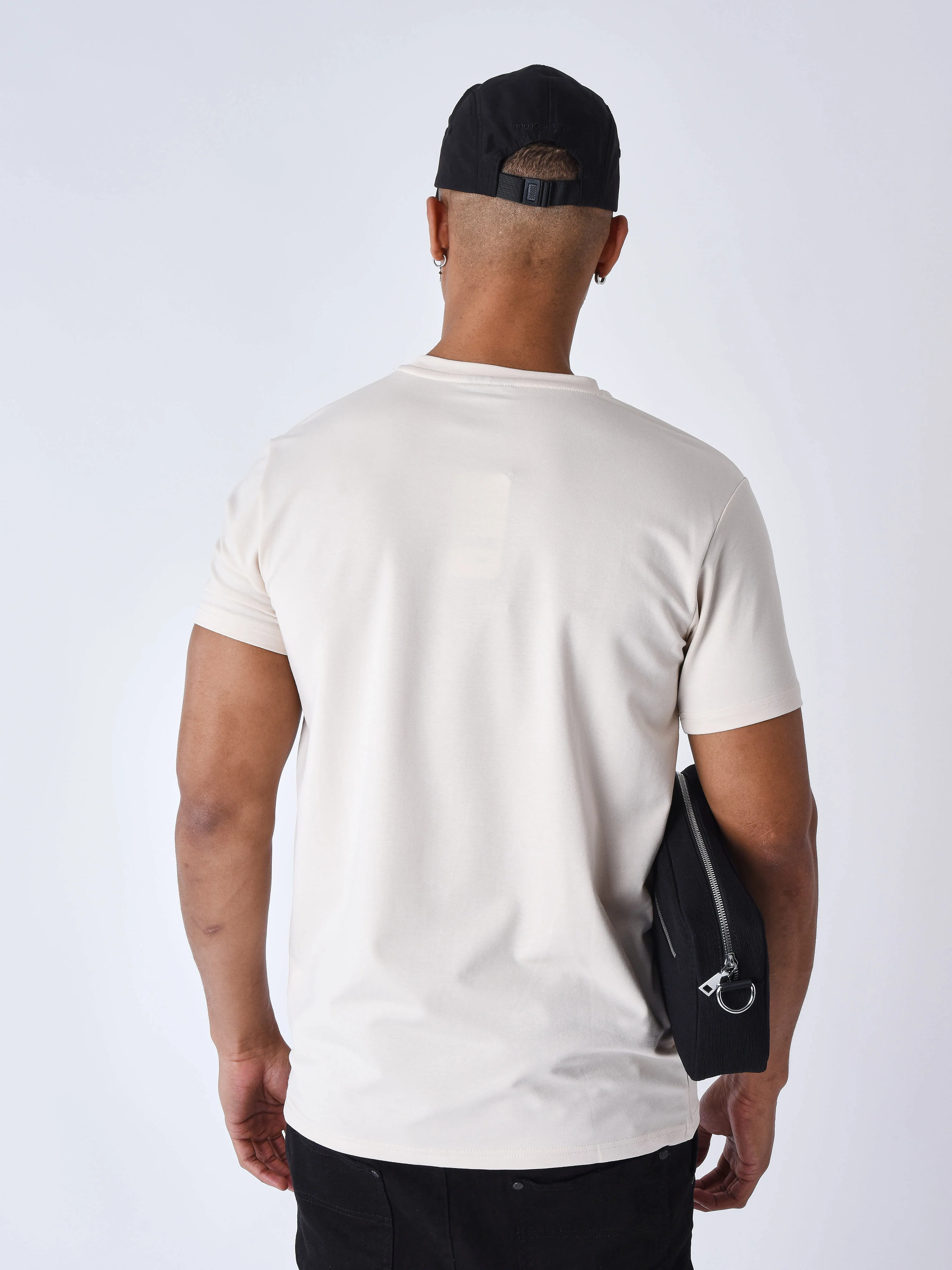 T-shirt basic full logo broderie - Image 4