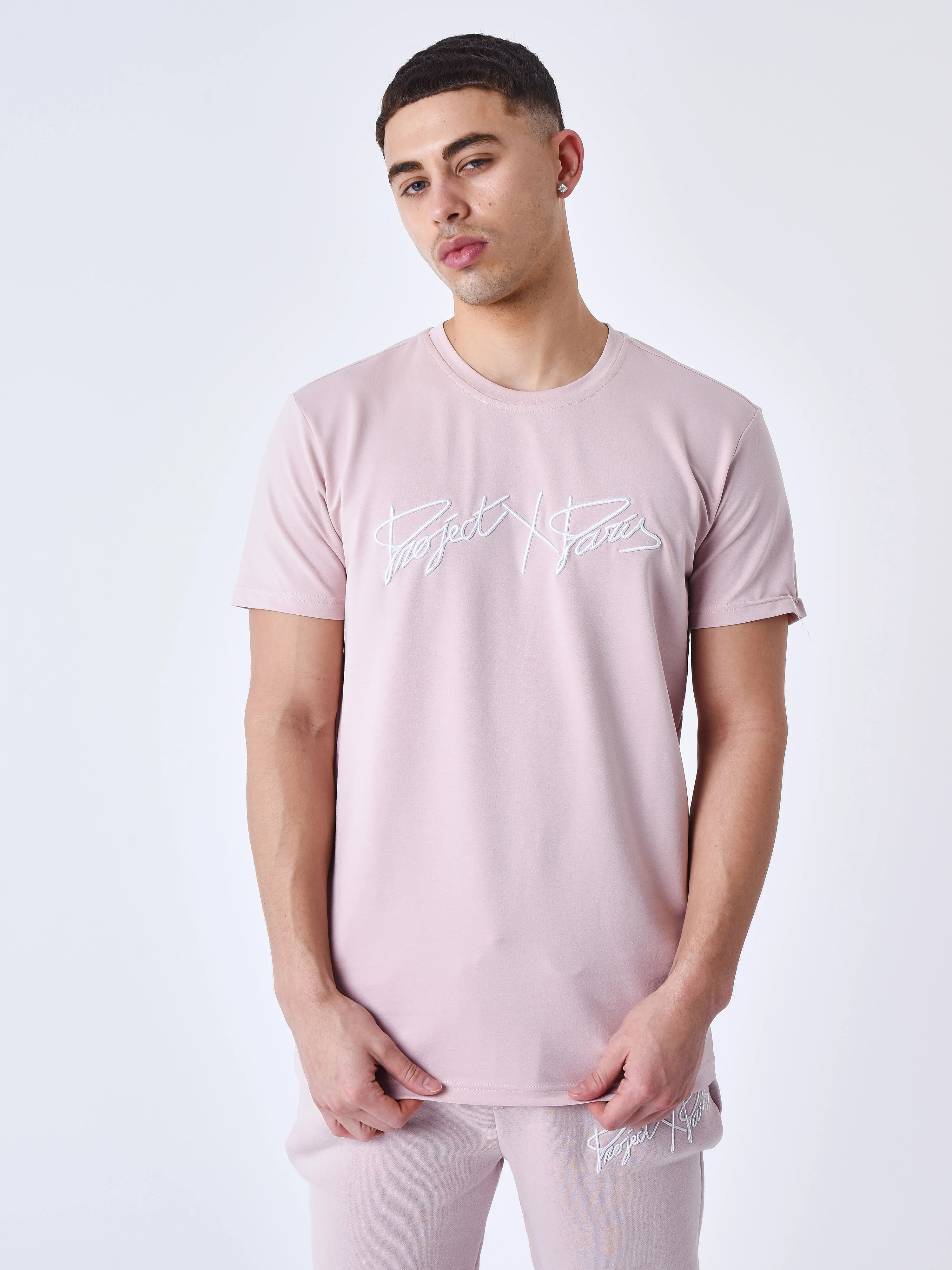 T-shirt basic full logo broderie - Image 2