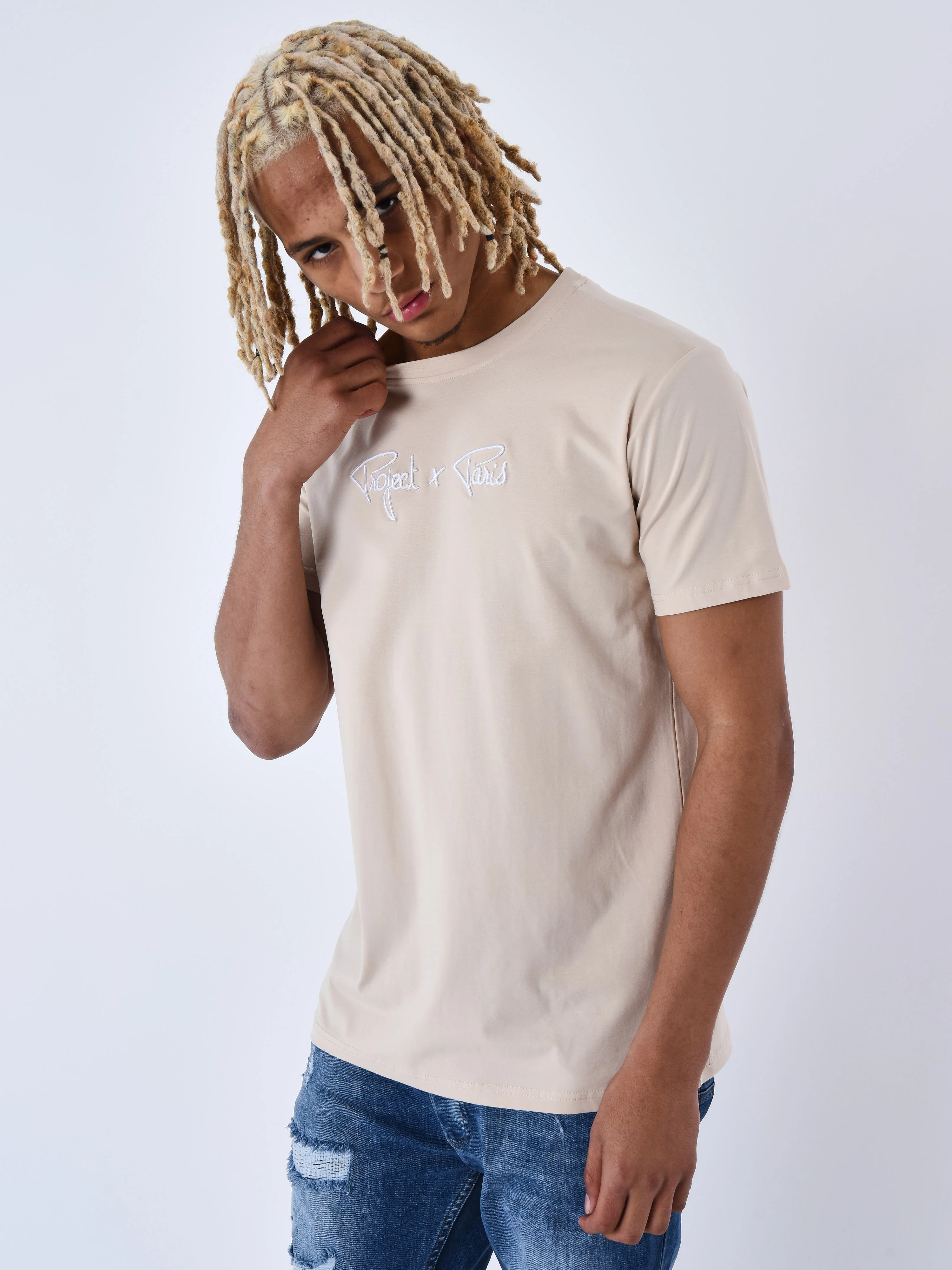 T-shirt Signature broderie relief - Image 3