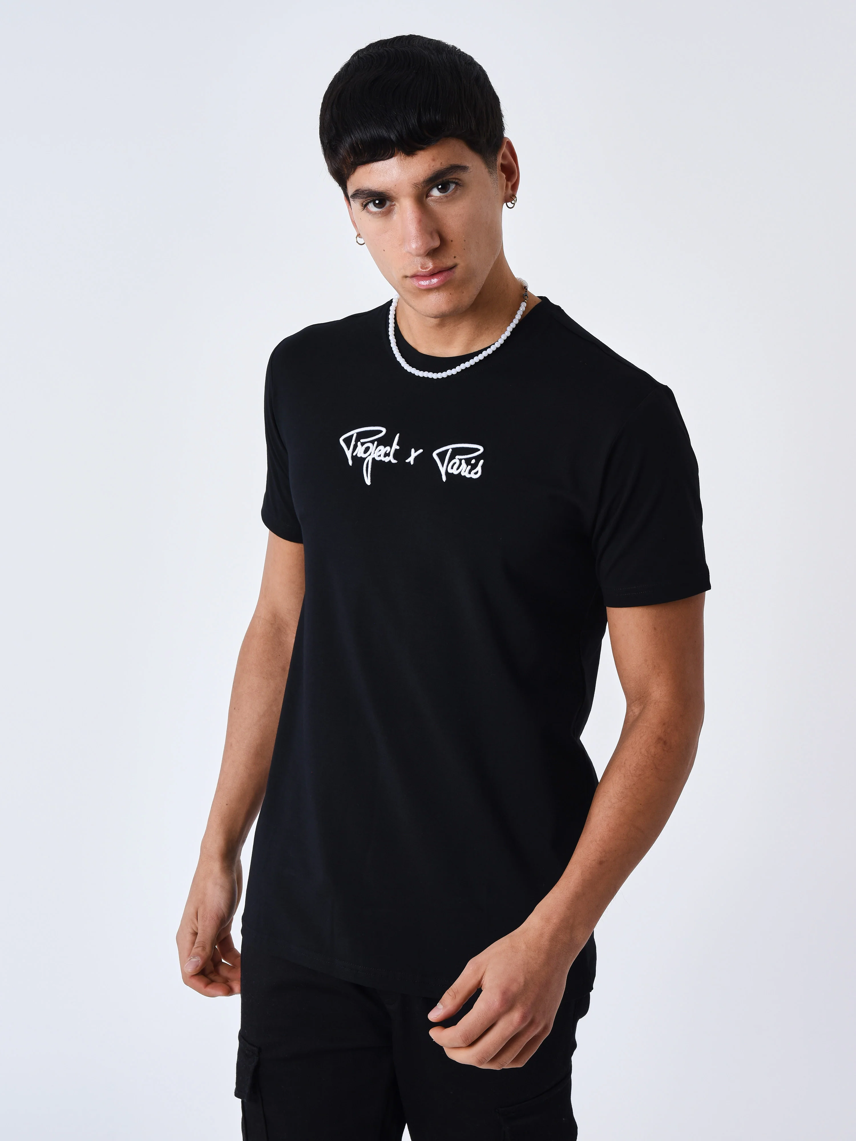 T-shirt Signature broderie relief - Image 3