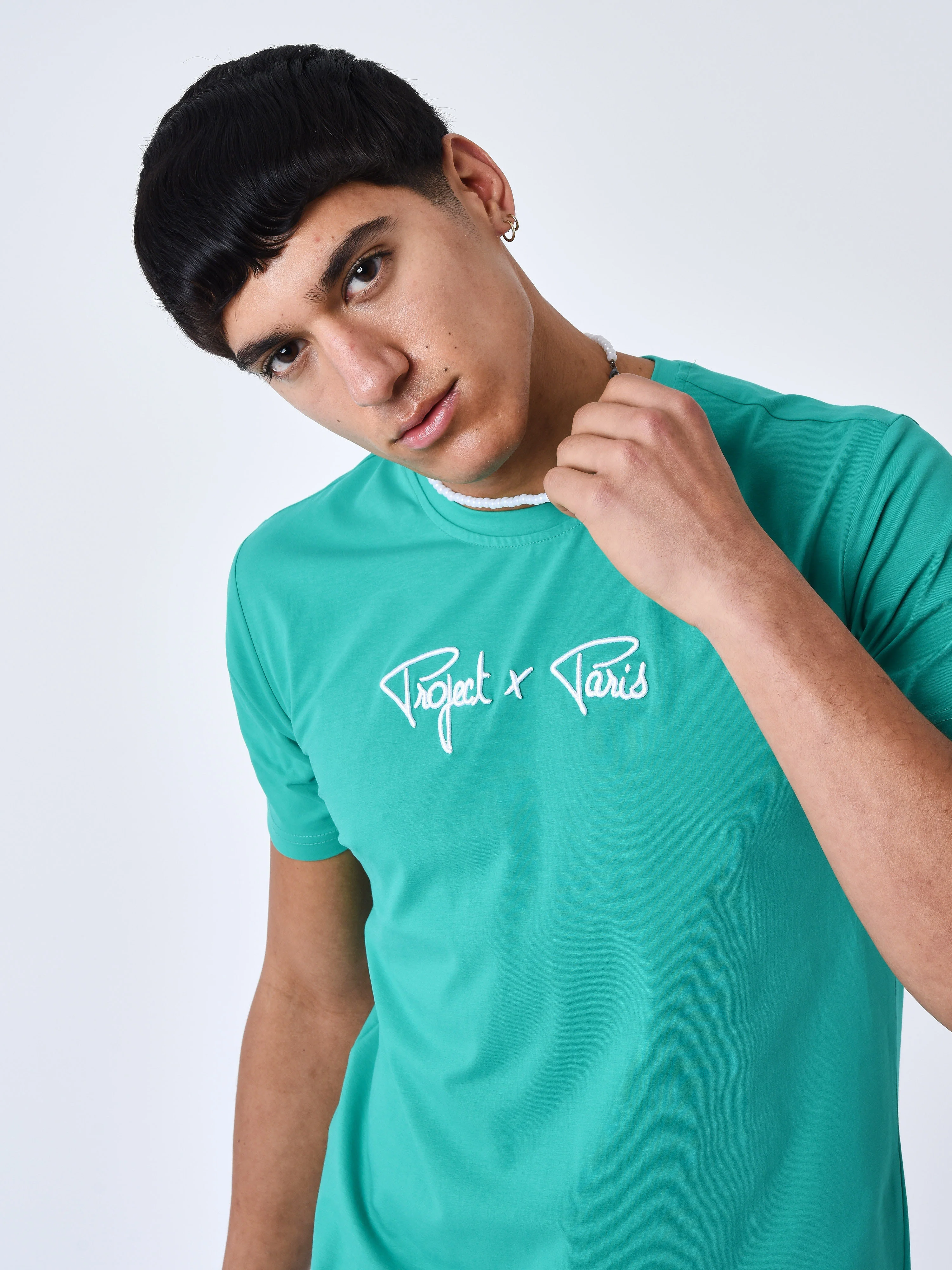 T-shirt Signature broderie relief - Image 2