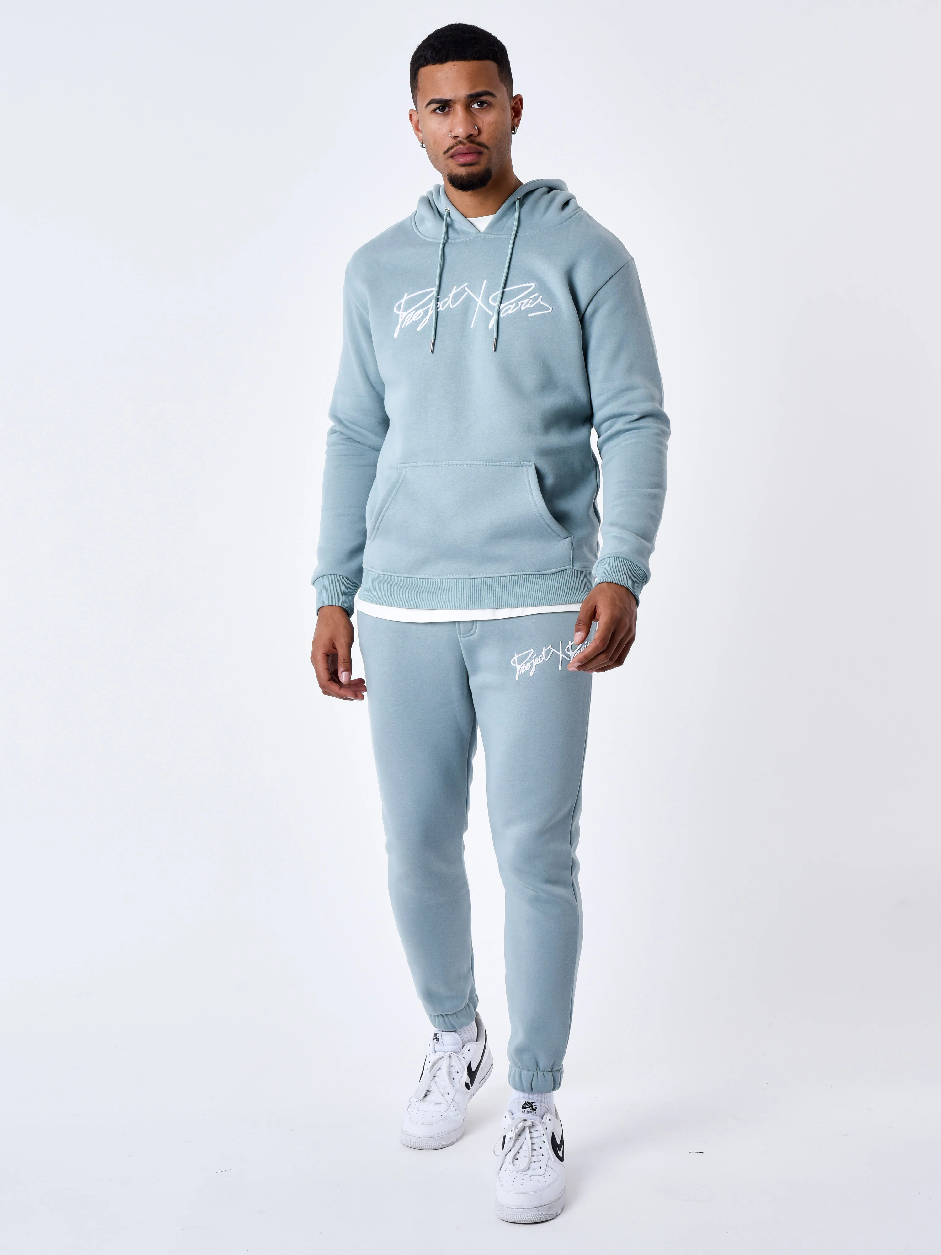 Sweat Ă Capuche full logo broderie - Image 6