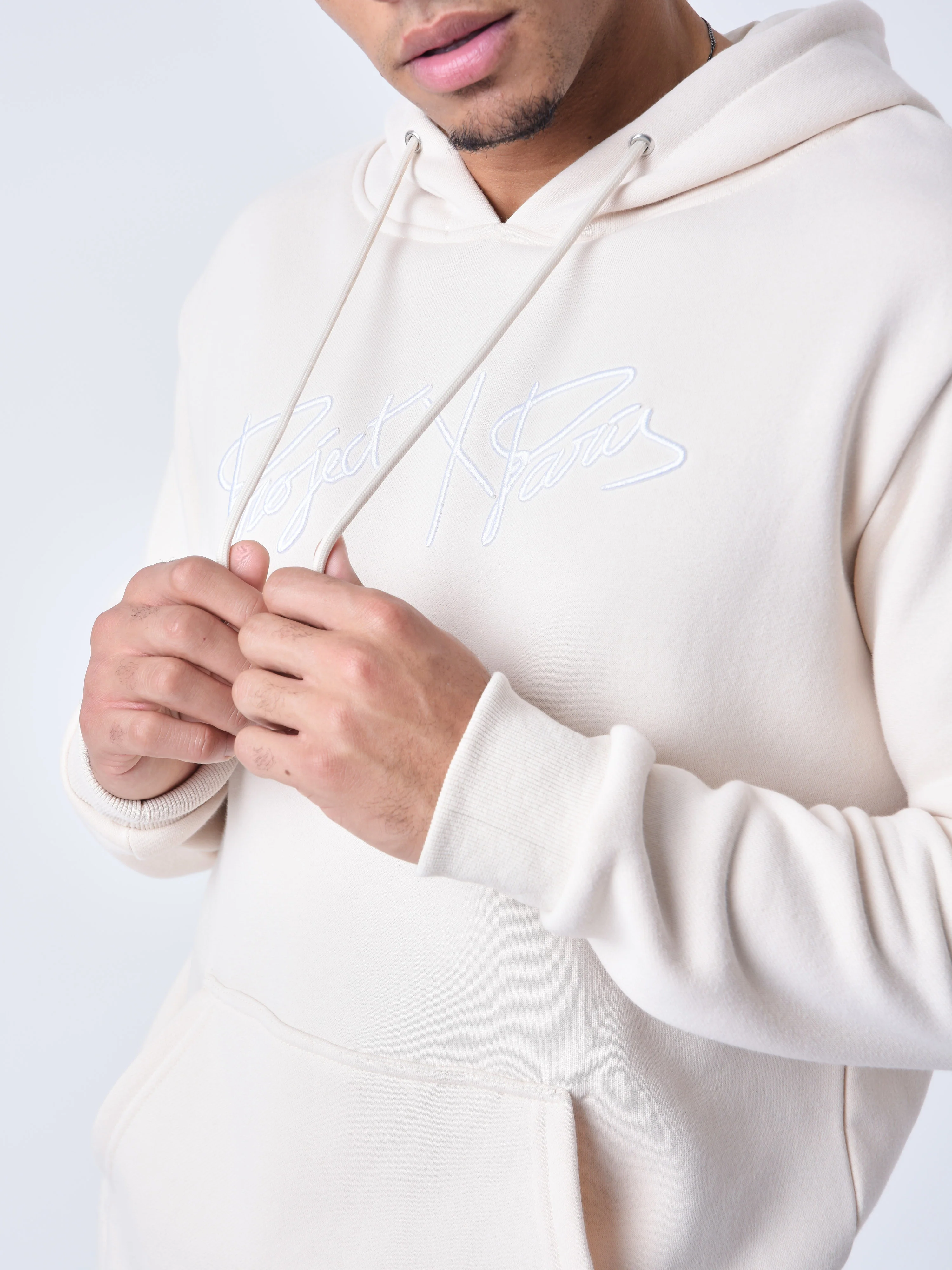 Sweat Ă Capuche full logo broderie - Image 6