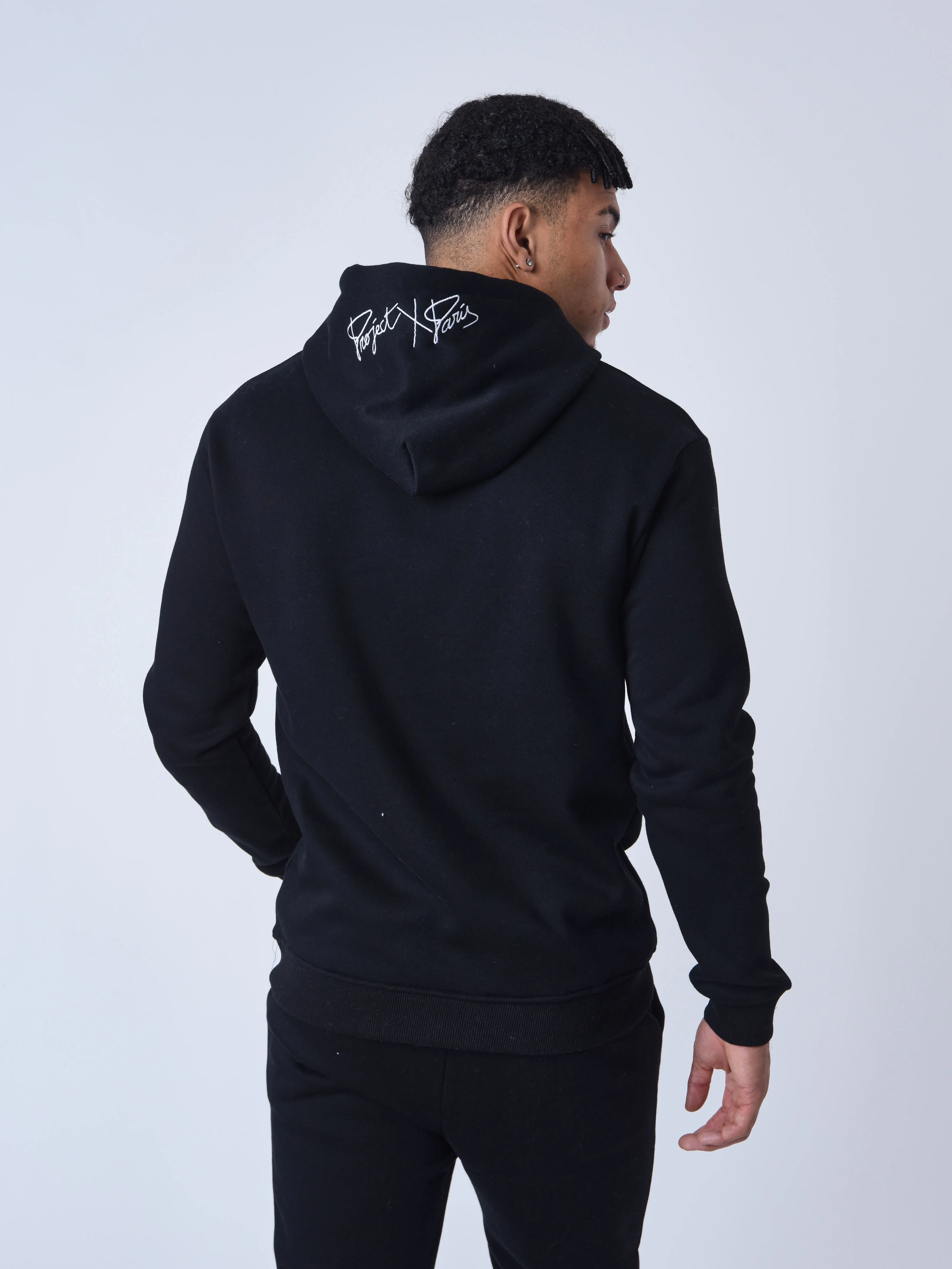 Sweat Ă Capuche full logo broderie - Image 4