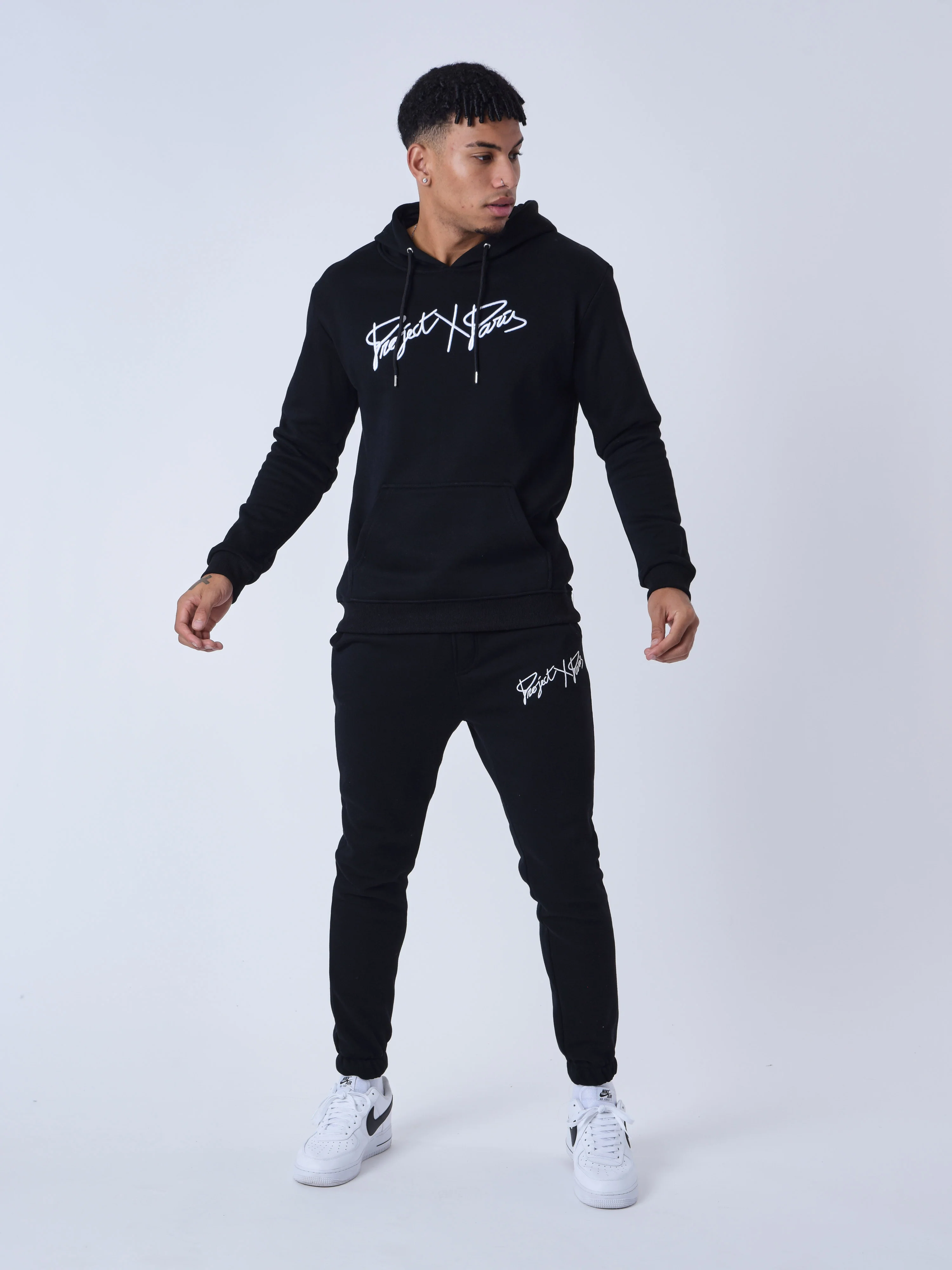 Sweat Ă Capuche full logo broderie - Image 5