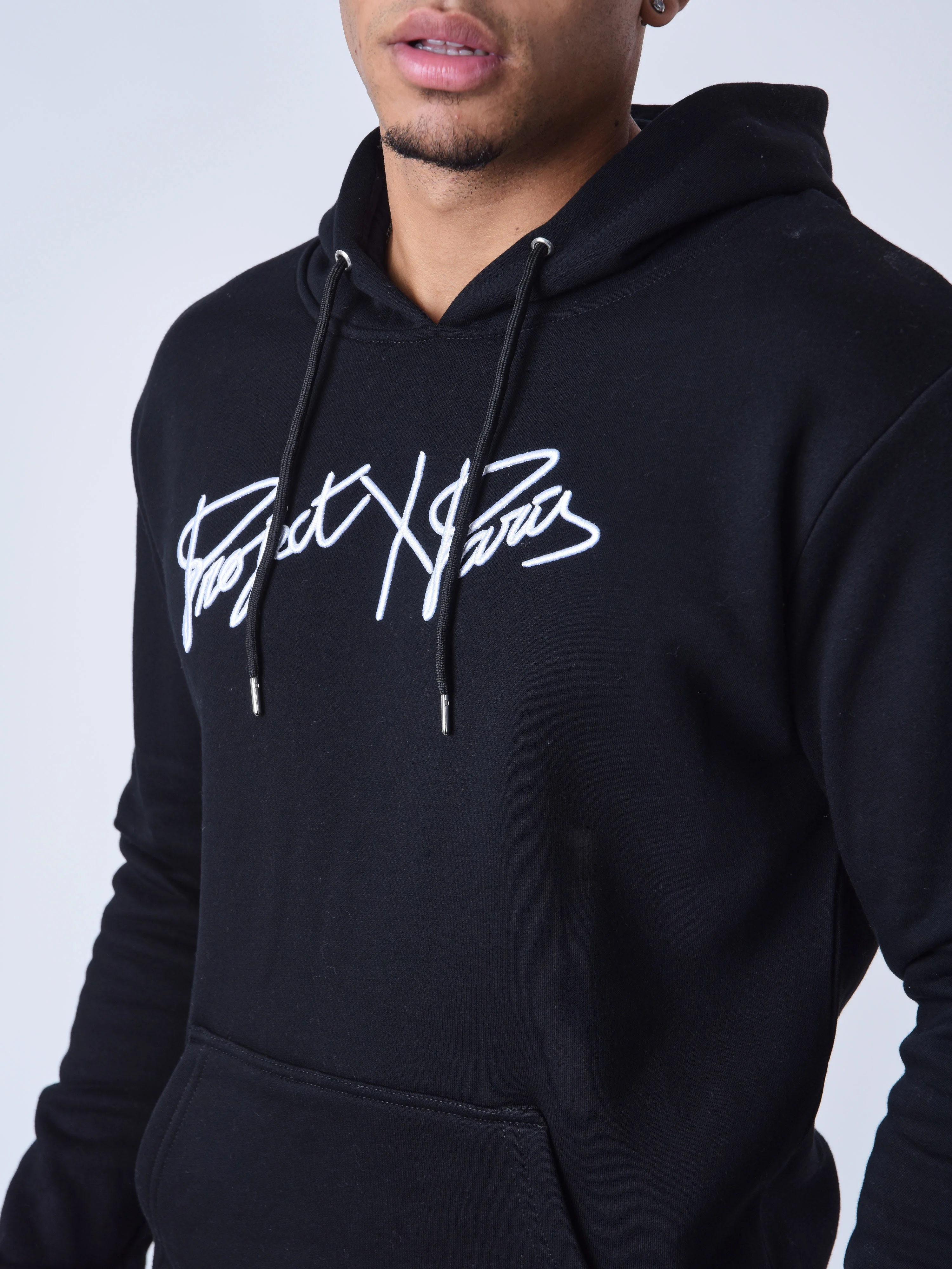 Sweat Ă Capuche full logo broderie - Image 7
