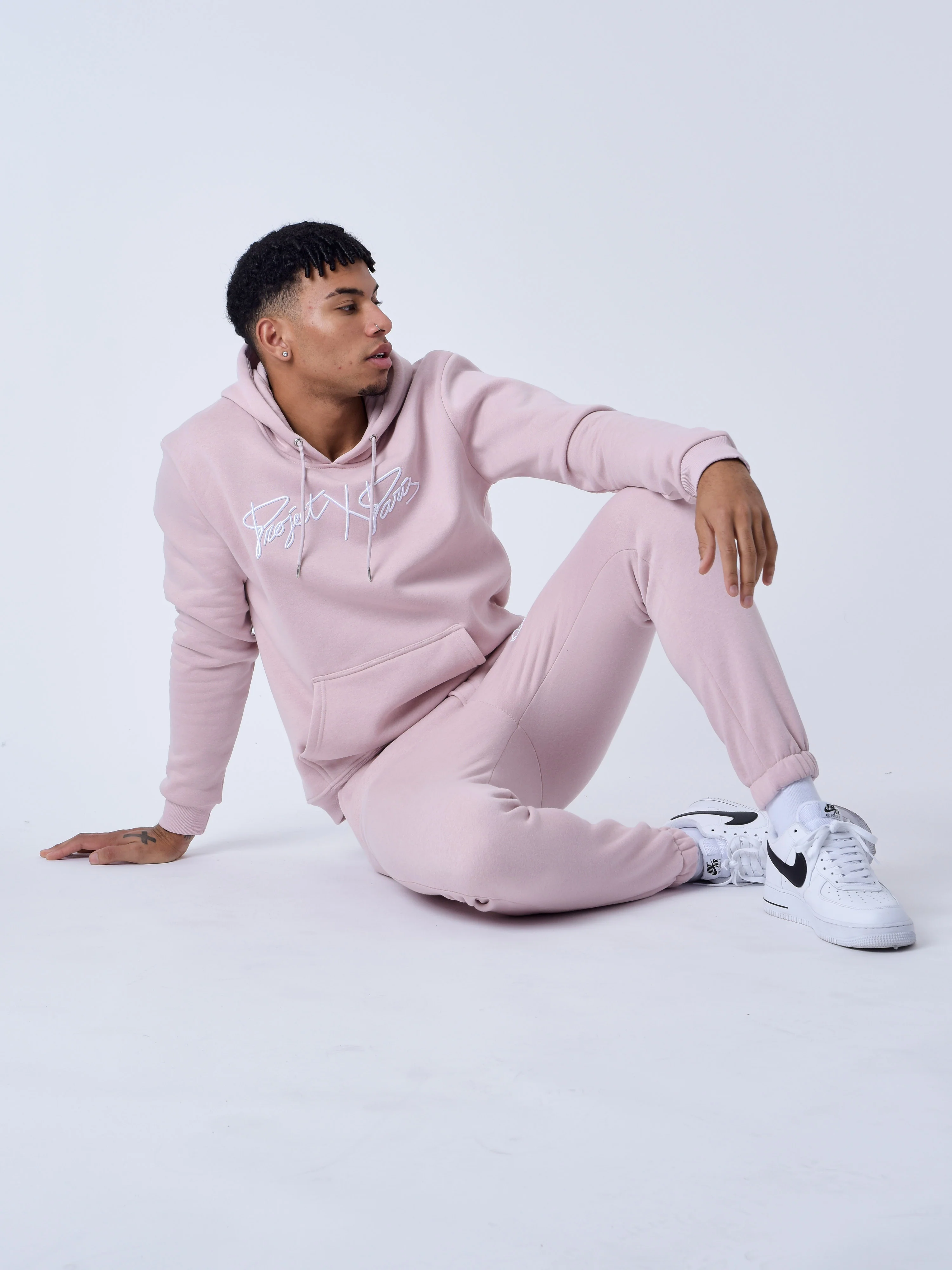 Sweat Ă Capuche full logo broderie