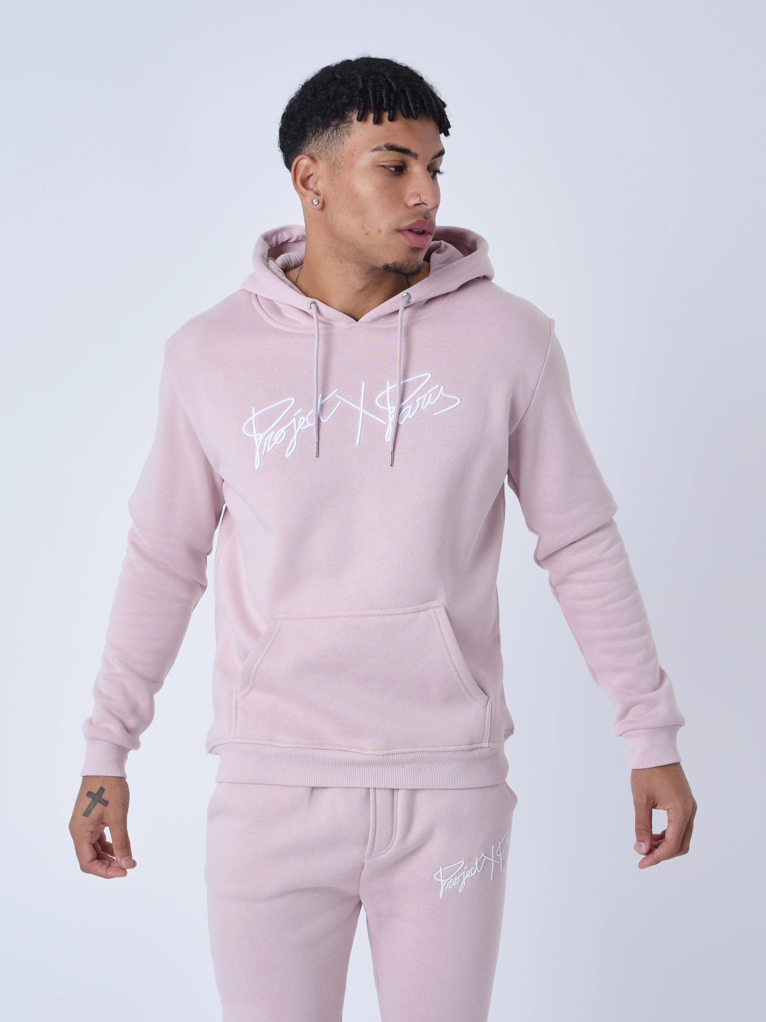 Sweat Ă Capuche full logo broderie - Image 2