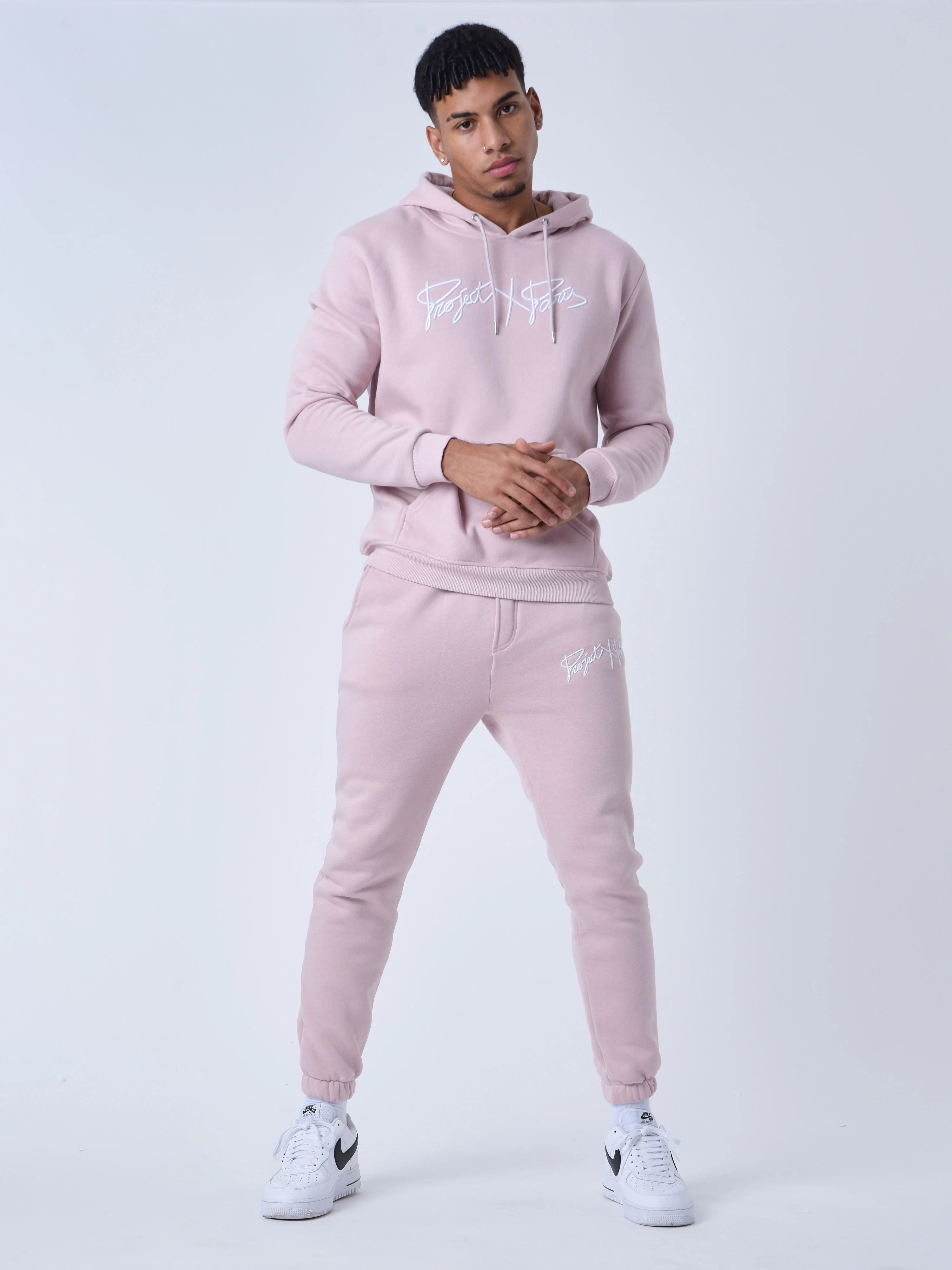Bas de jogging basic full logo broderie