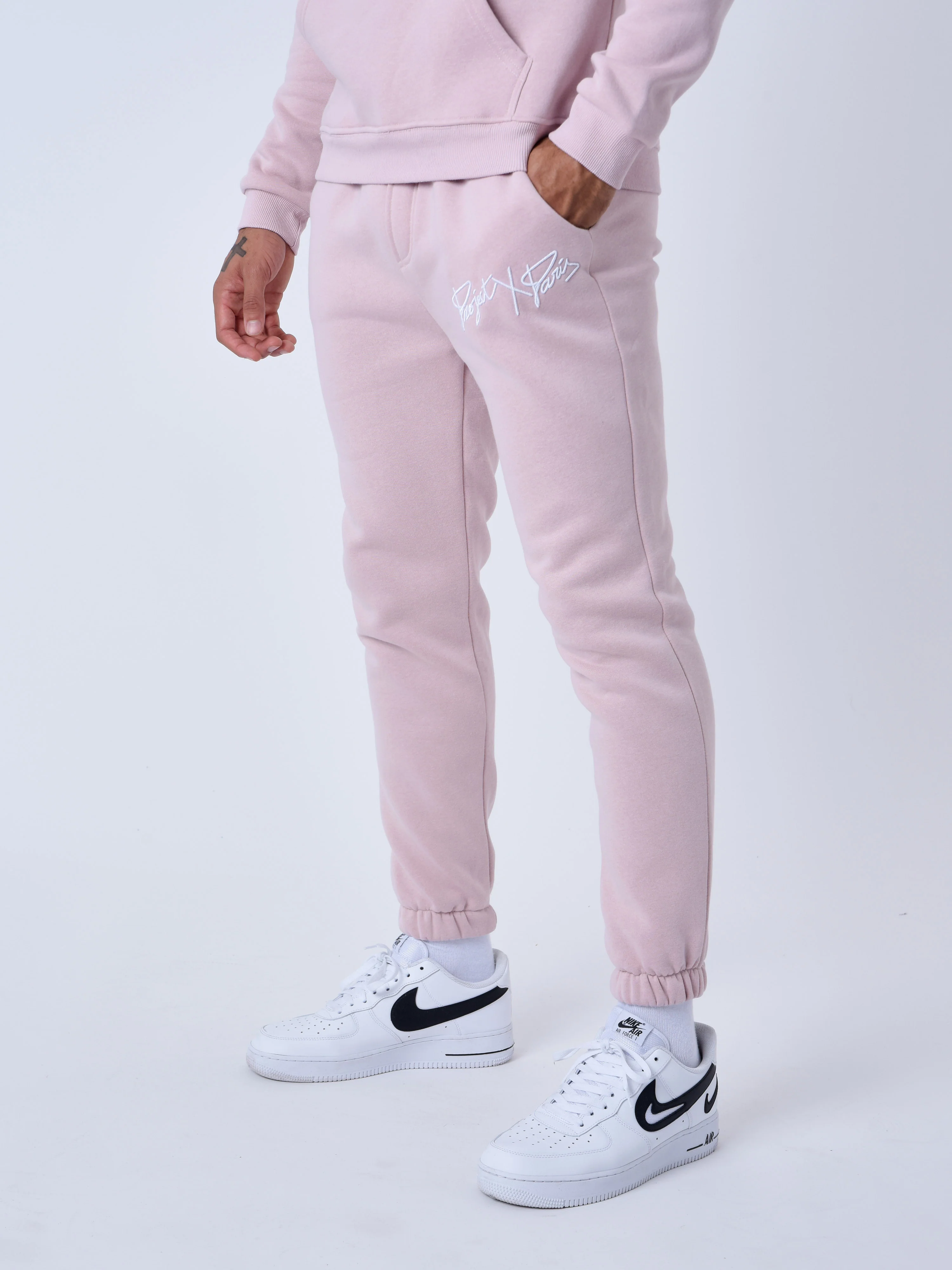 Bas de jogging basic full logo broderie - Image 4
