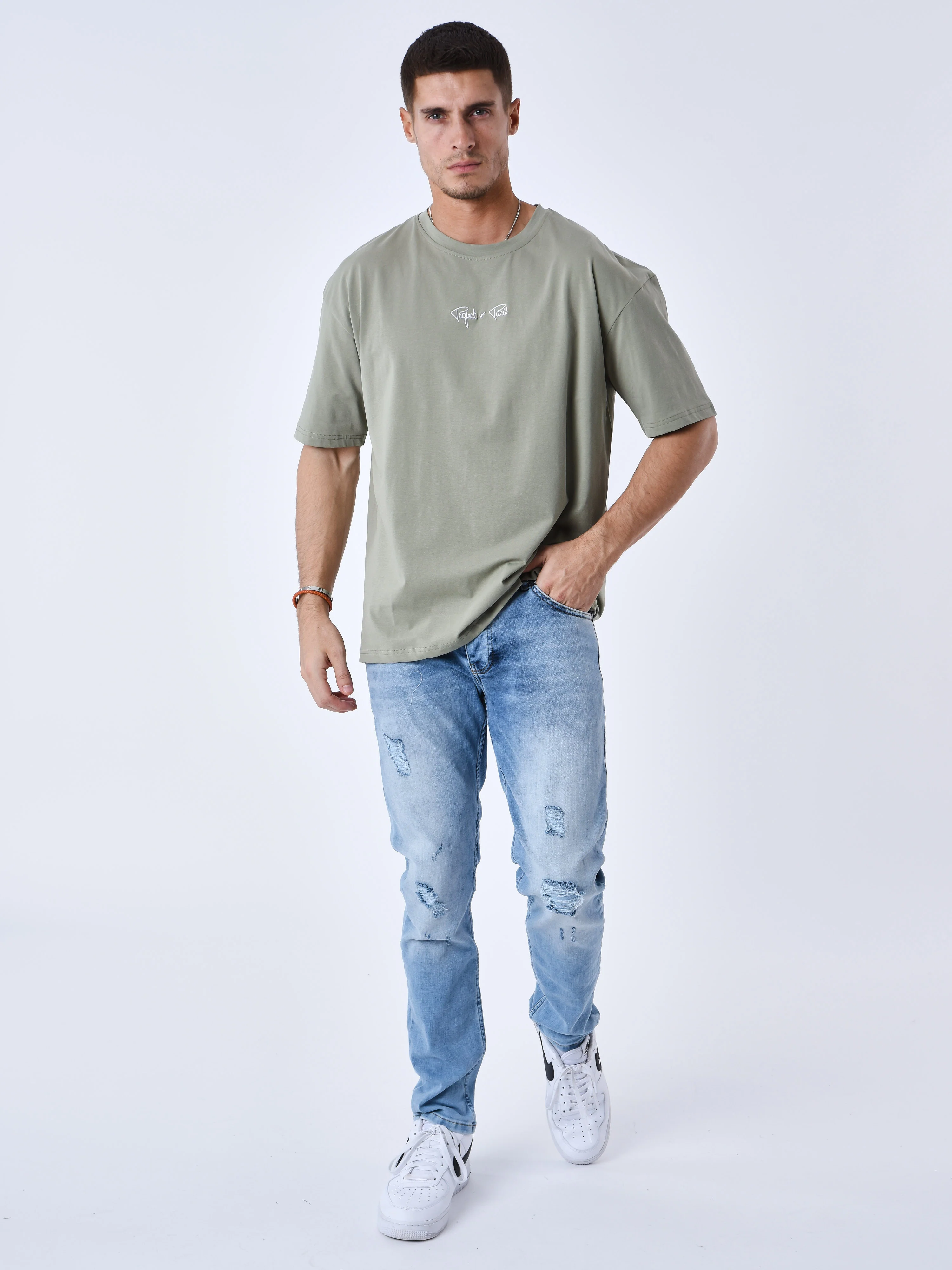 T-shirt broderie logo - Image 3