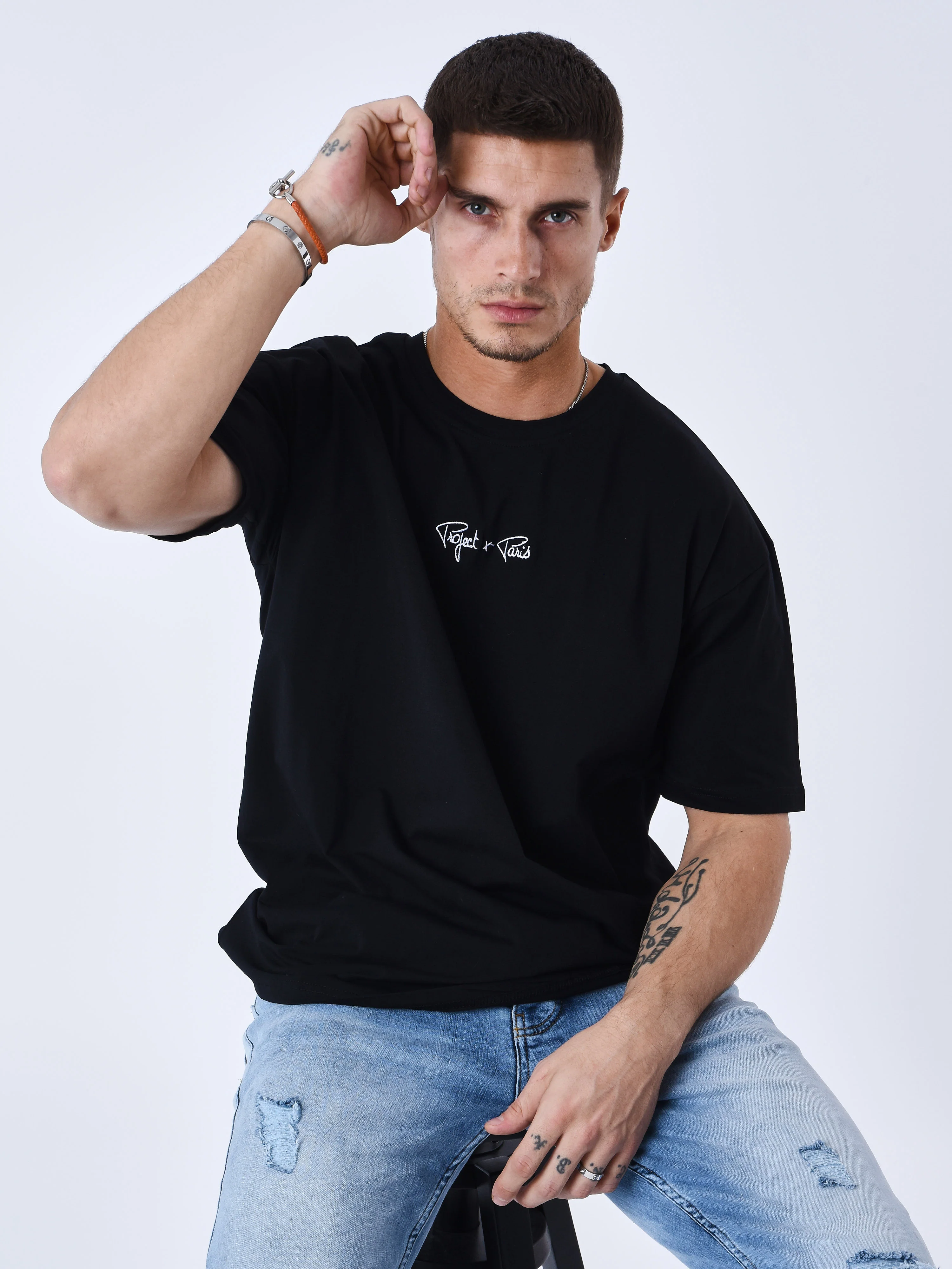 T-shirt broderie logo