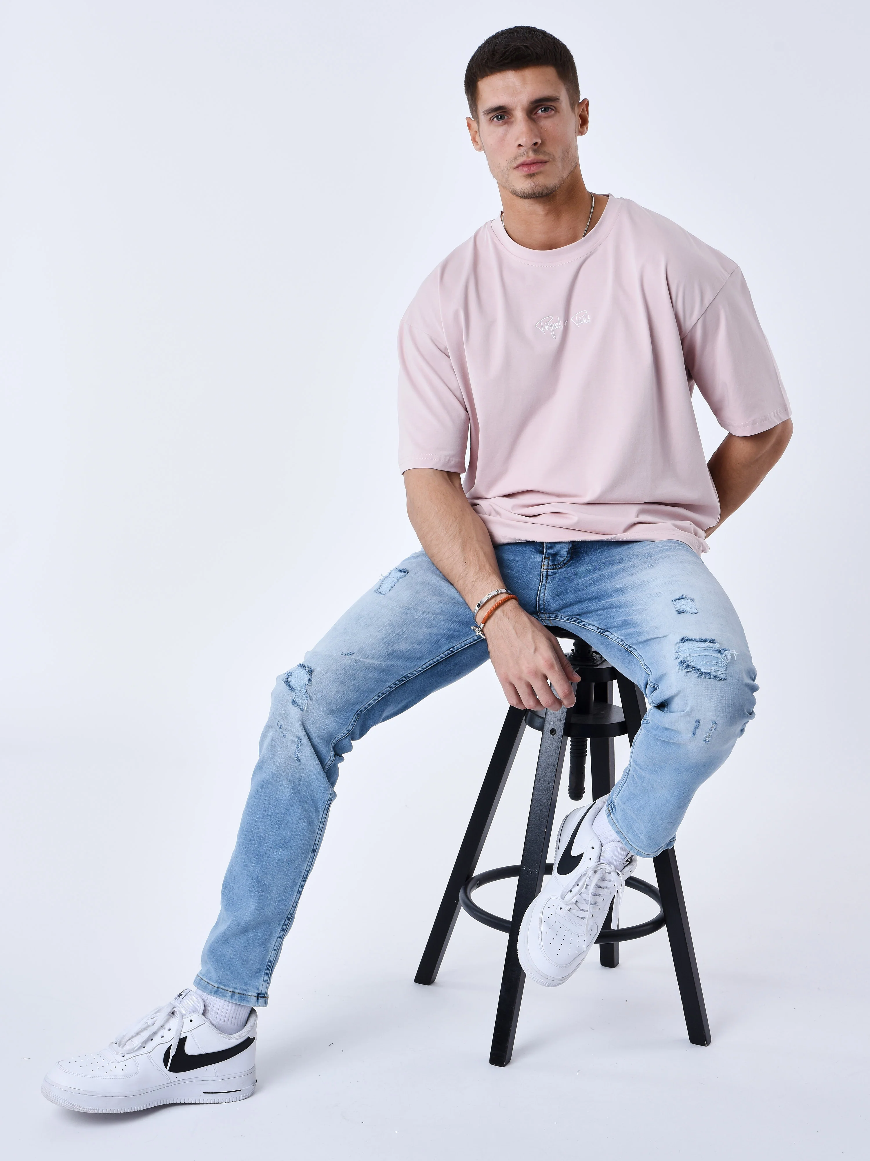 T-shirt broderie logo