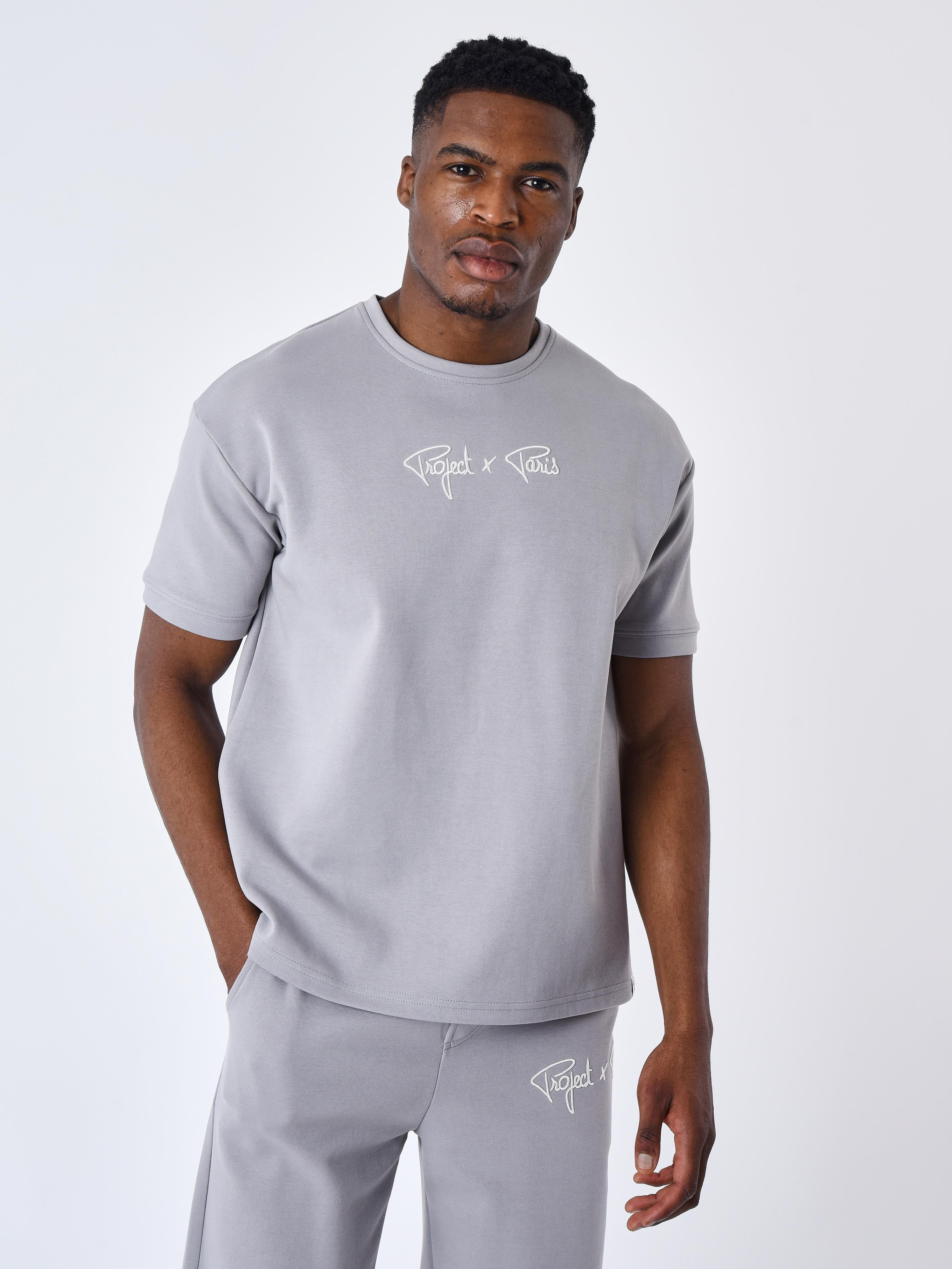T-shirt Signature texturé