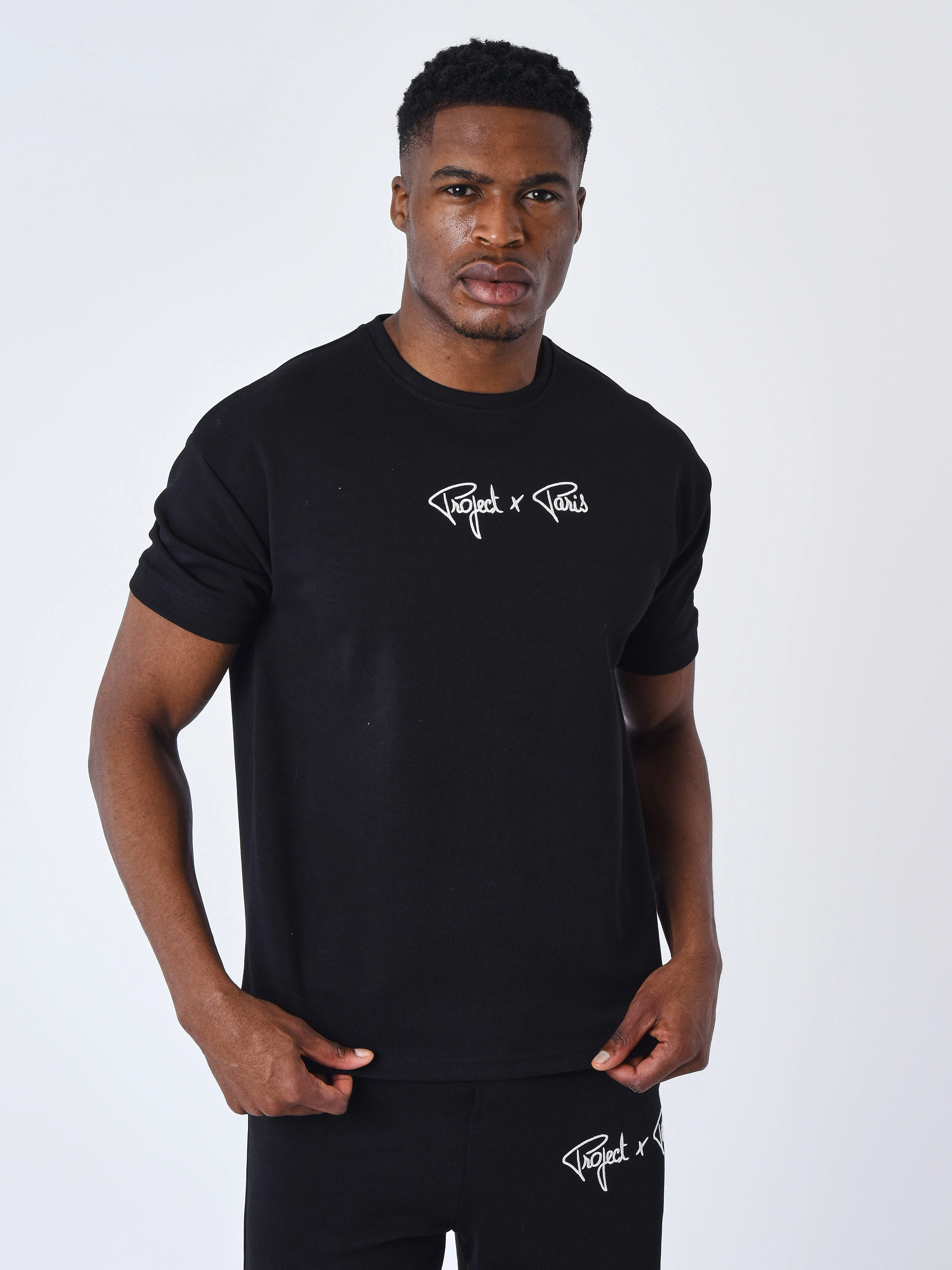 T-shirt Signature texturé