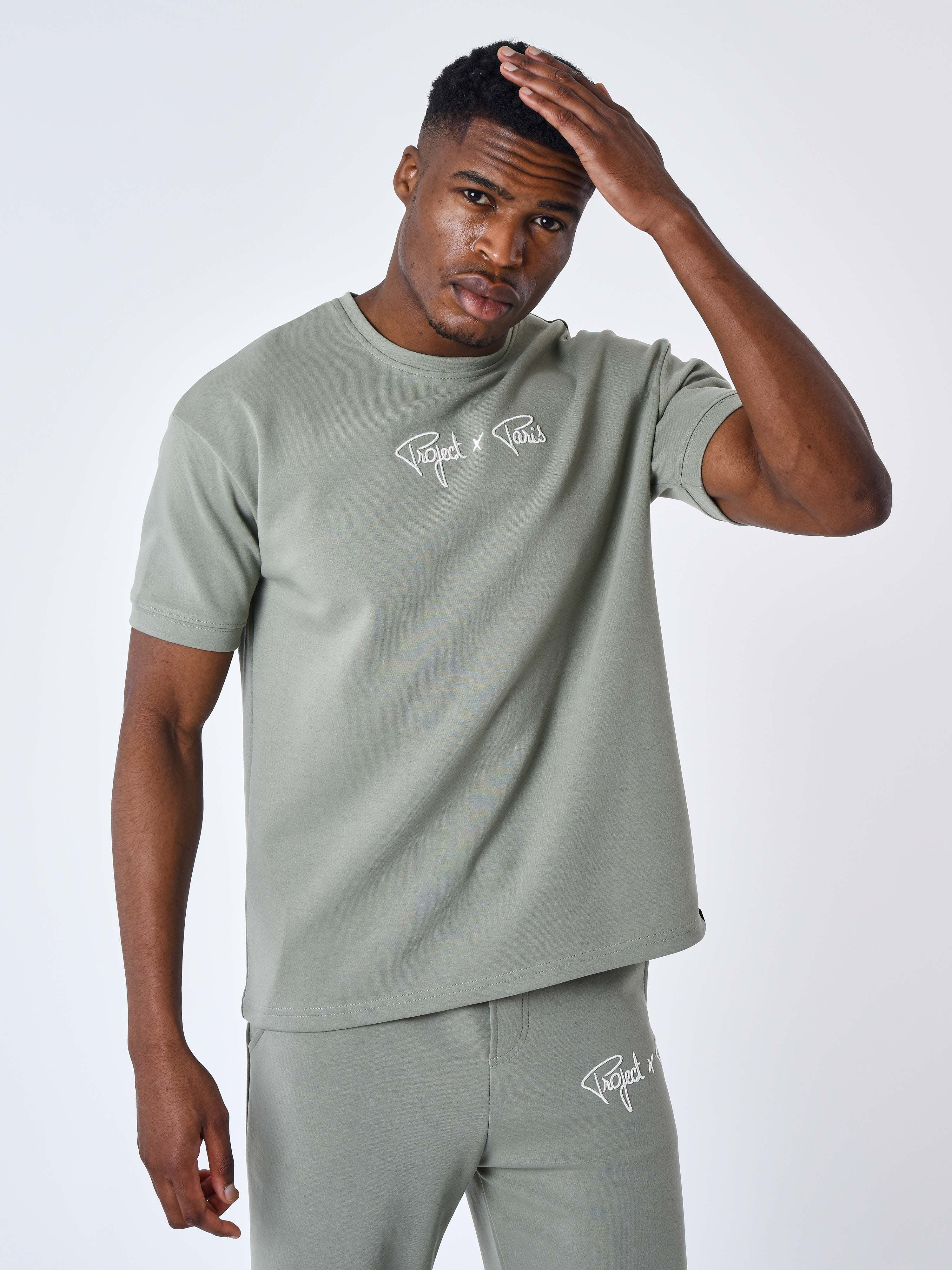 T-shirt Signature texturé