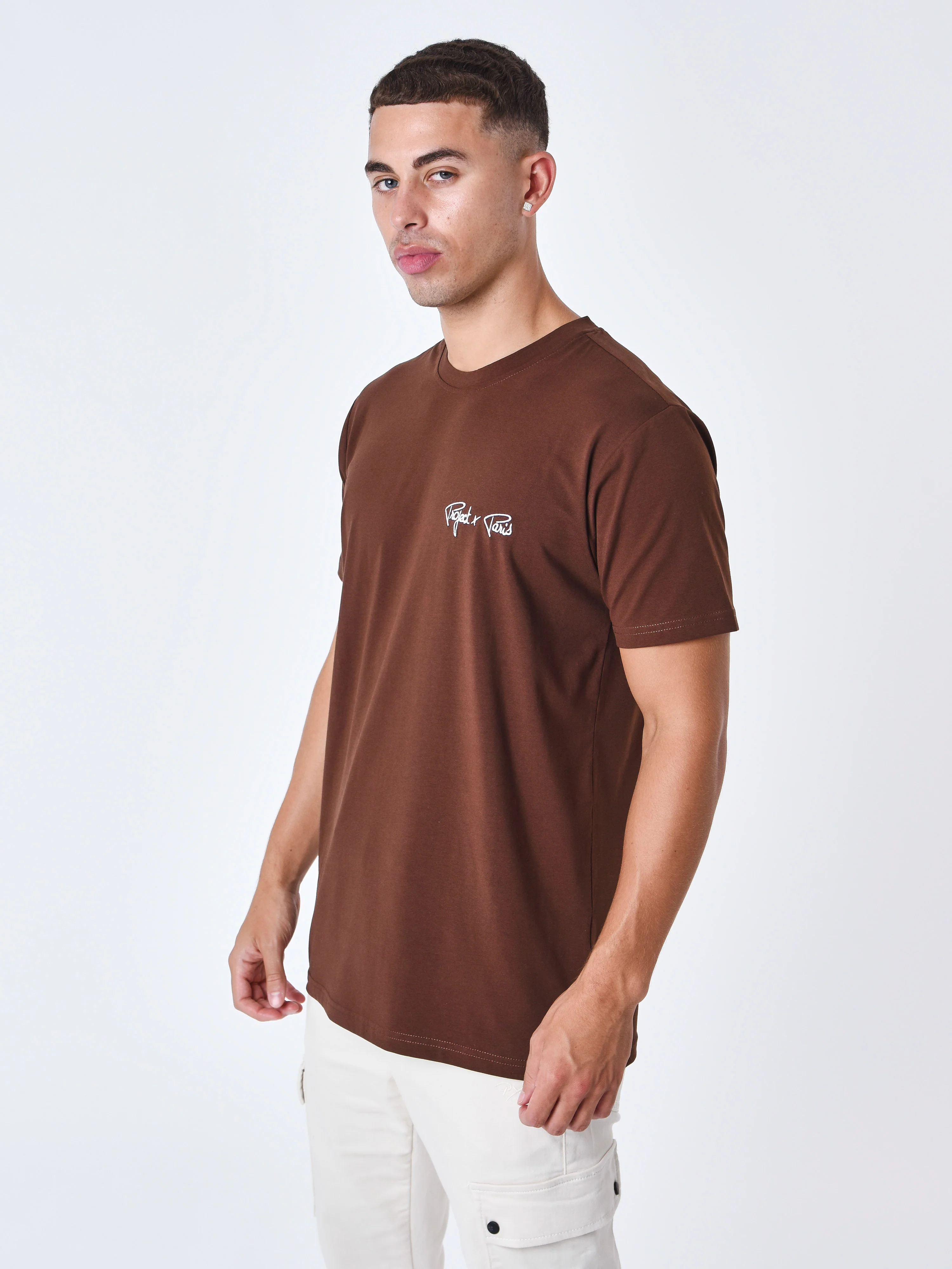 T-shirt Brodé Logo Signature